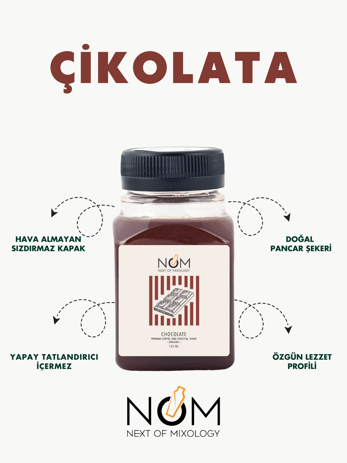 Çikolata Şurubu 125 ml