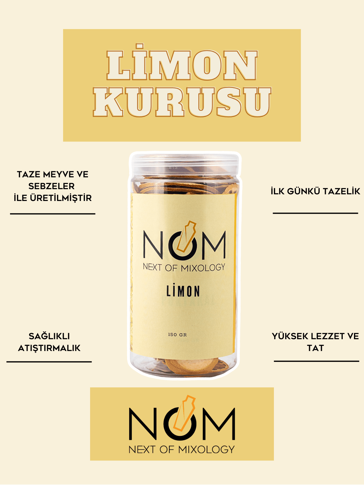 Limon Kurusu 150 gr