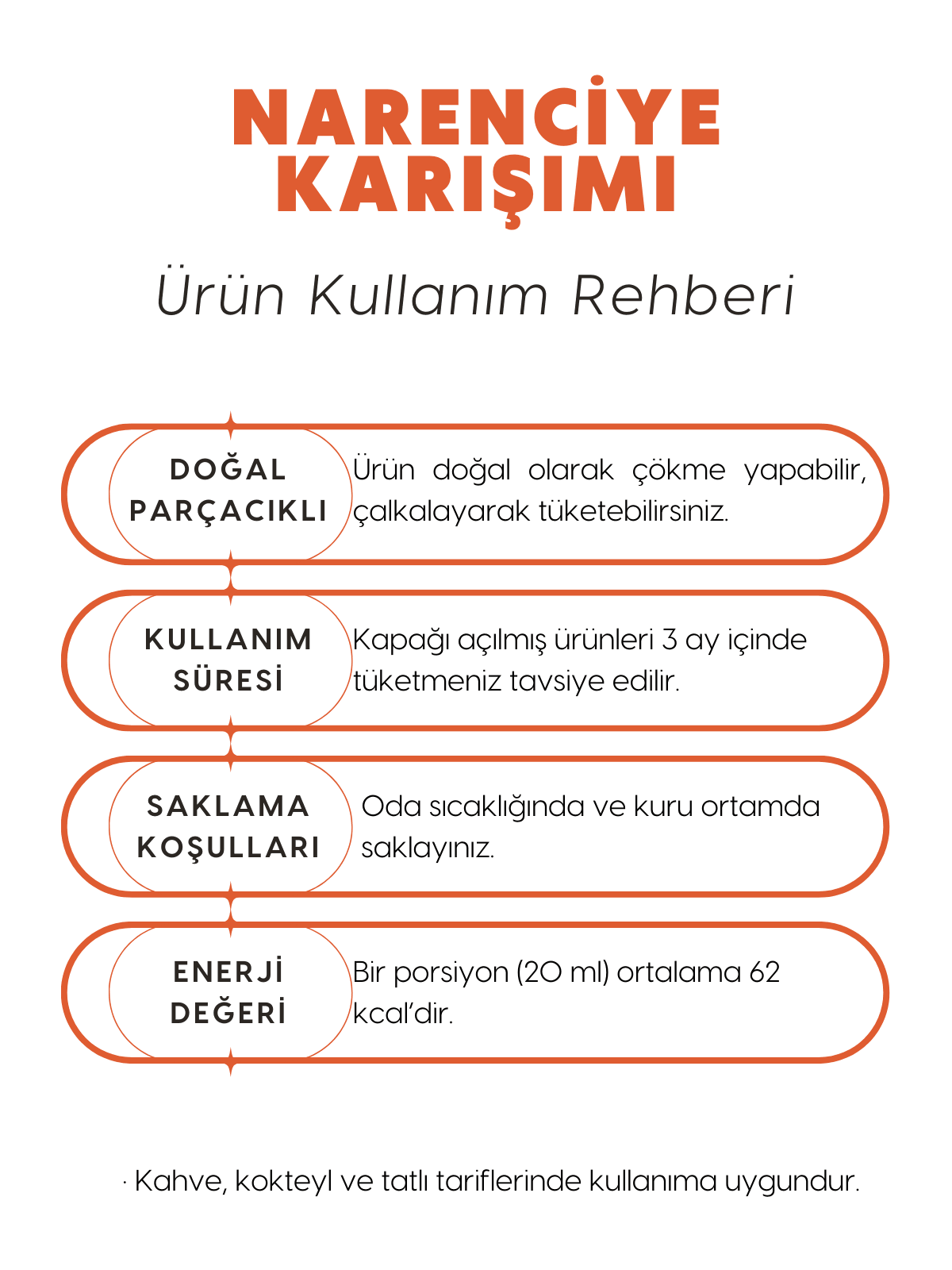 Narenciye Karışımı Şurubu 250 ml