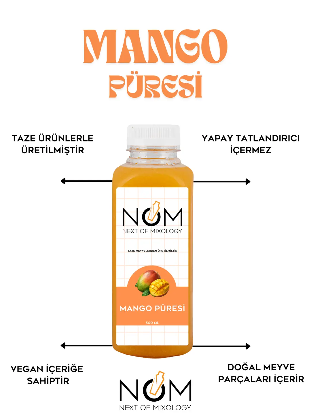 Next Of Mixology Taze Meyve Püreleri