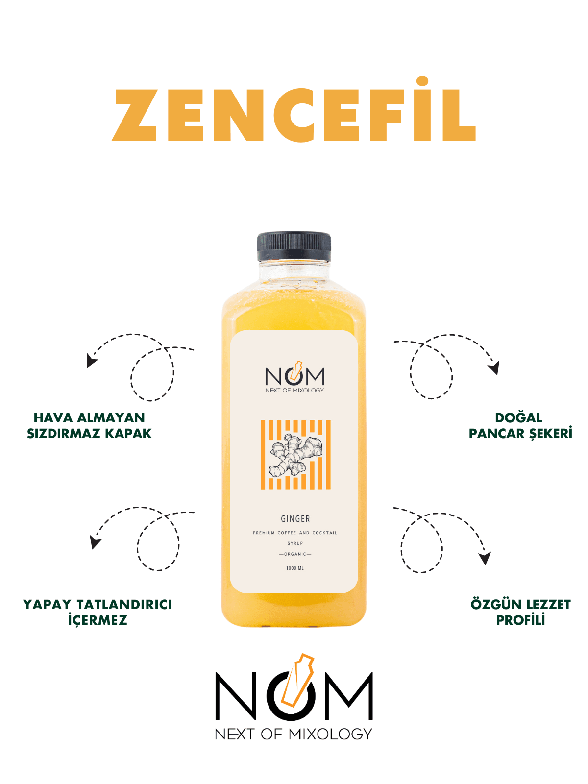 Zencefil Şurubu 1000 ml