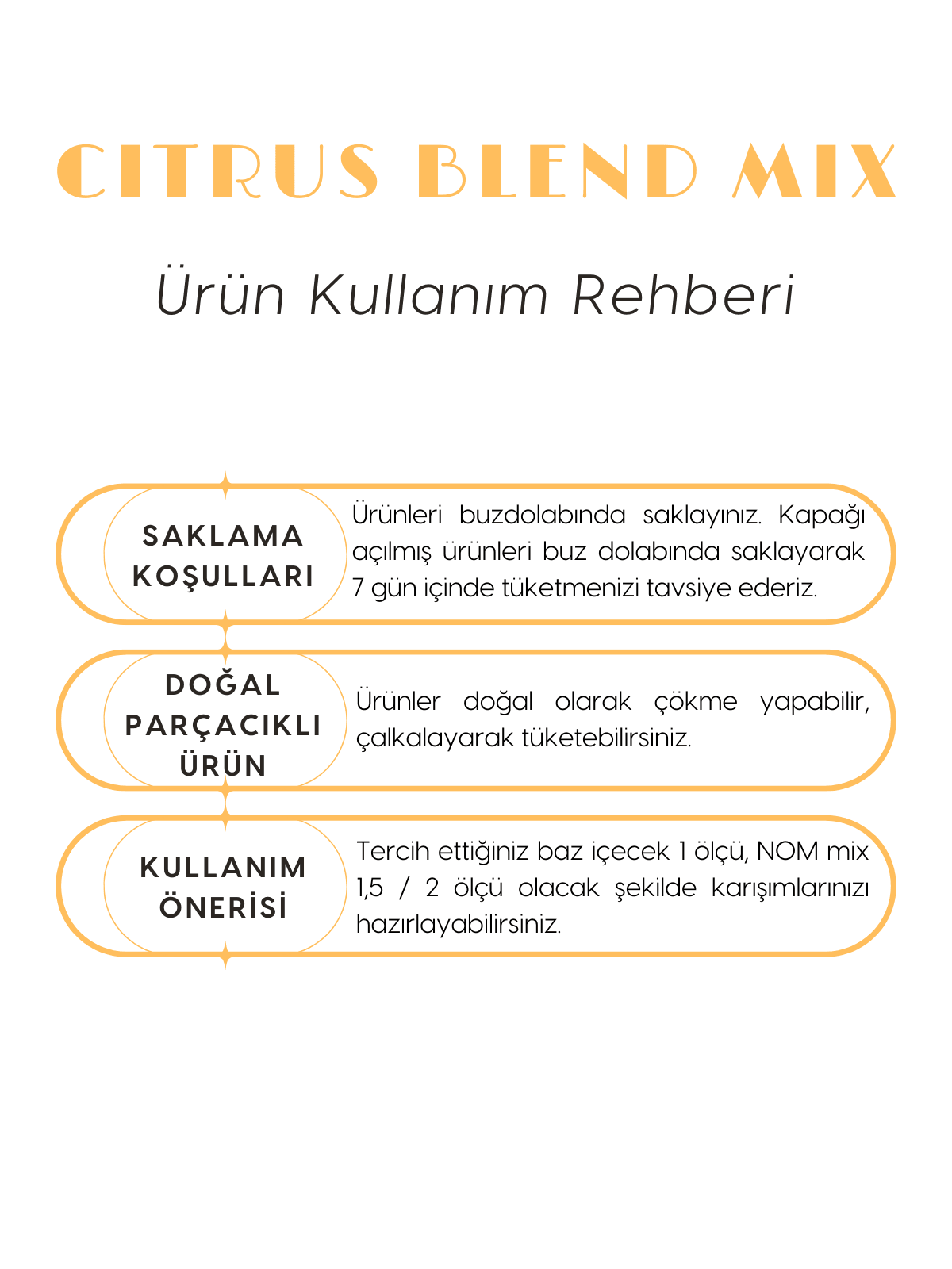 Citrus Blend Cocktail Mix 250 ml