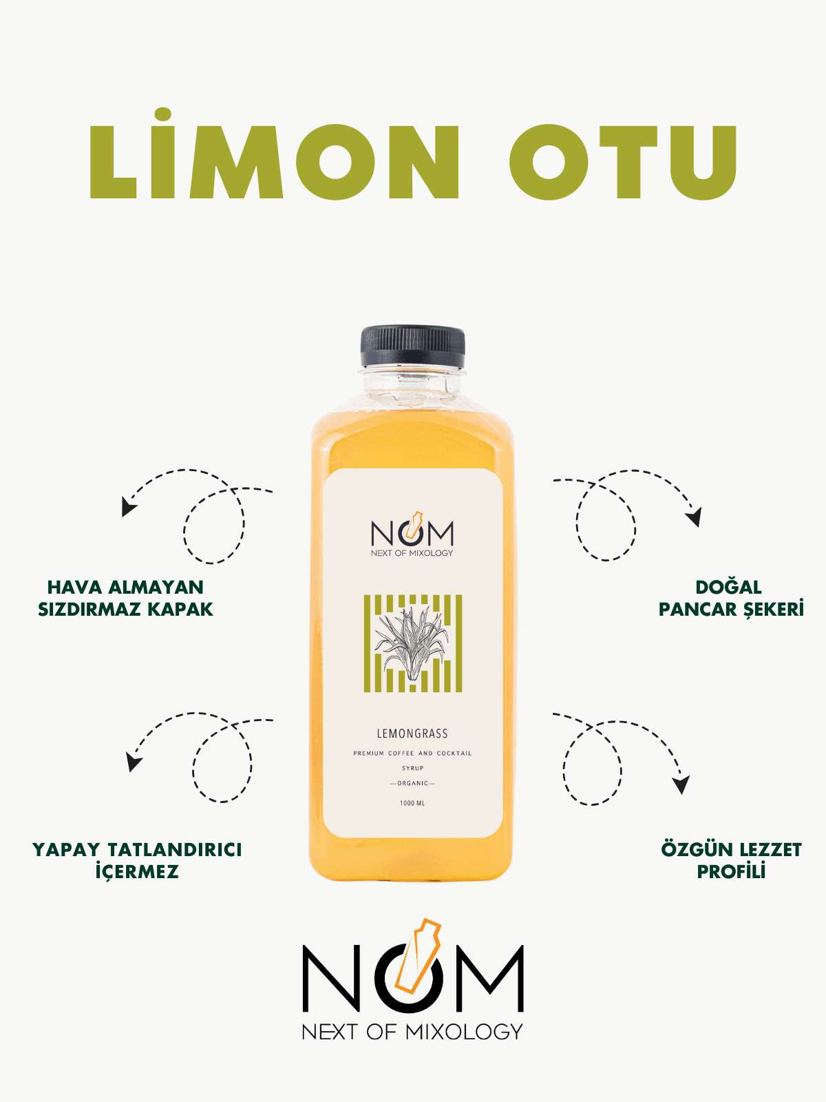 Limon Otu Şurubu 1000 ml