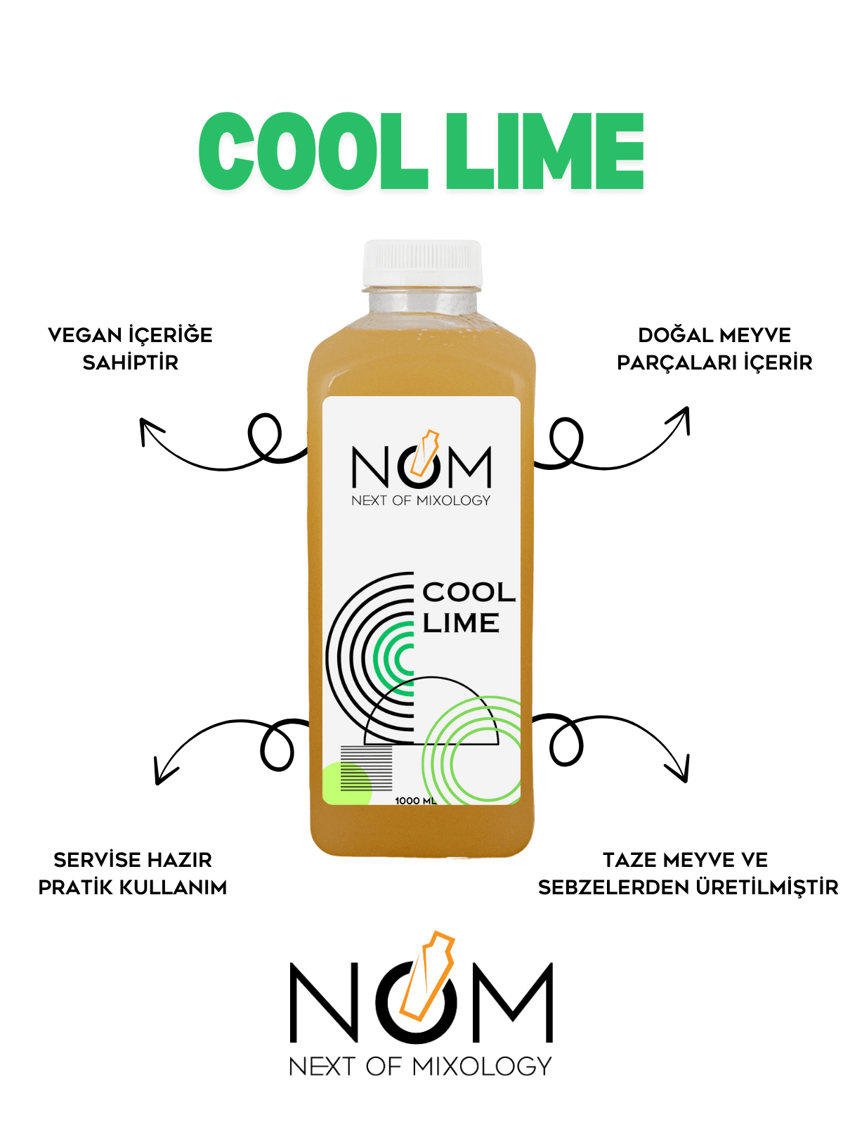 Cool Lime Özü 1000 ml