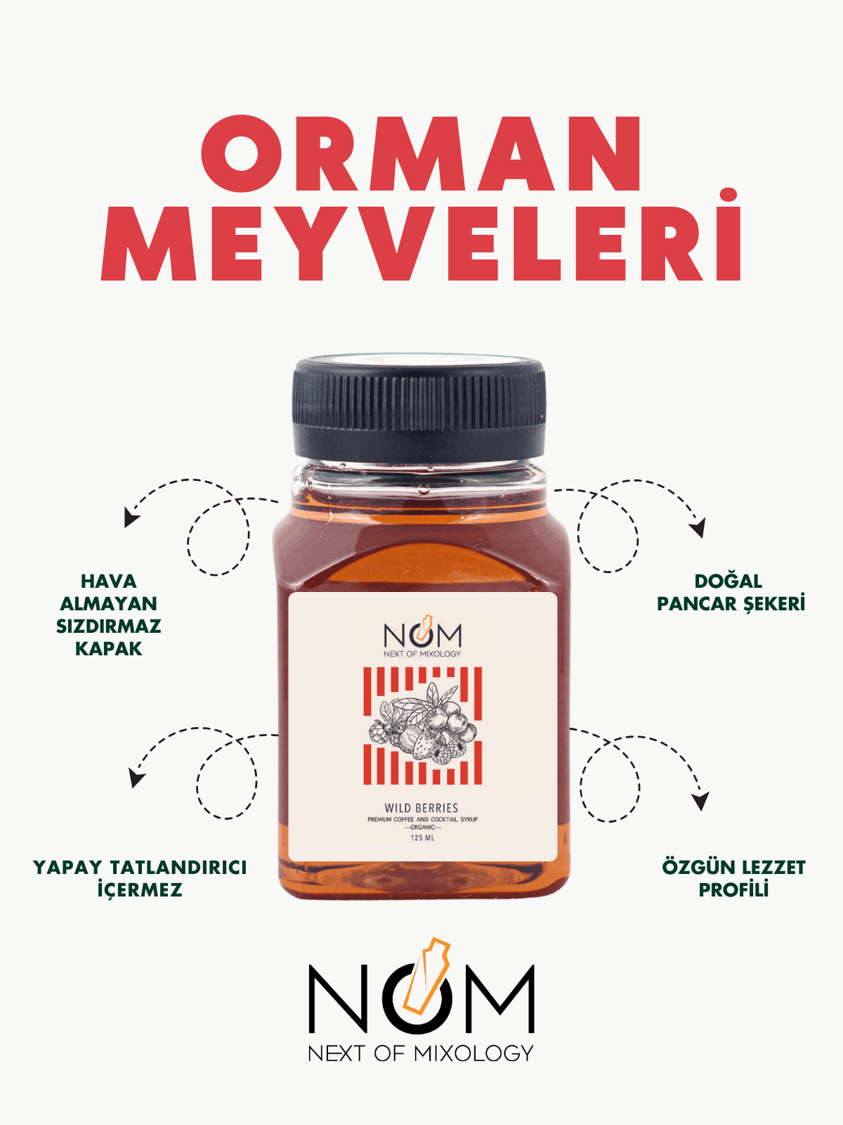 Orman Meyveleri Şurubu 125 ml