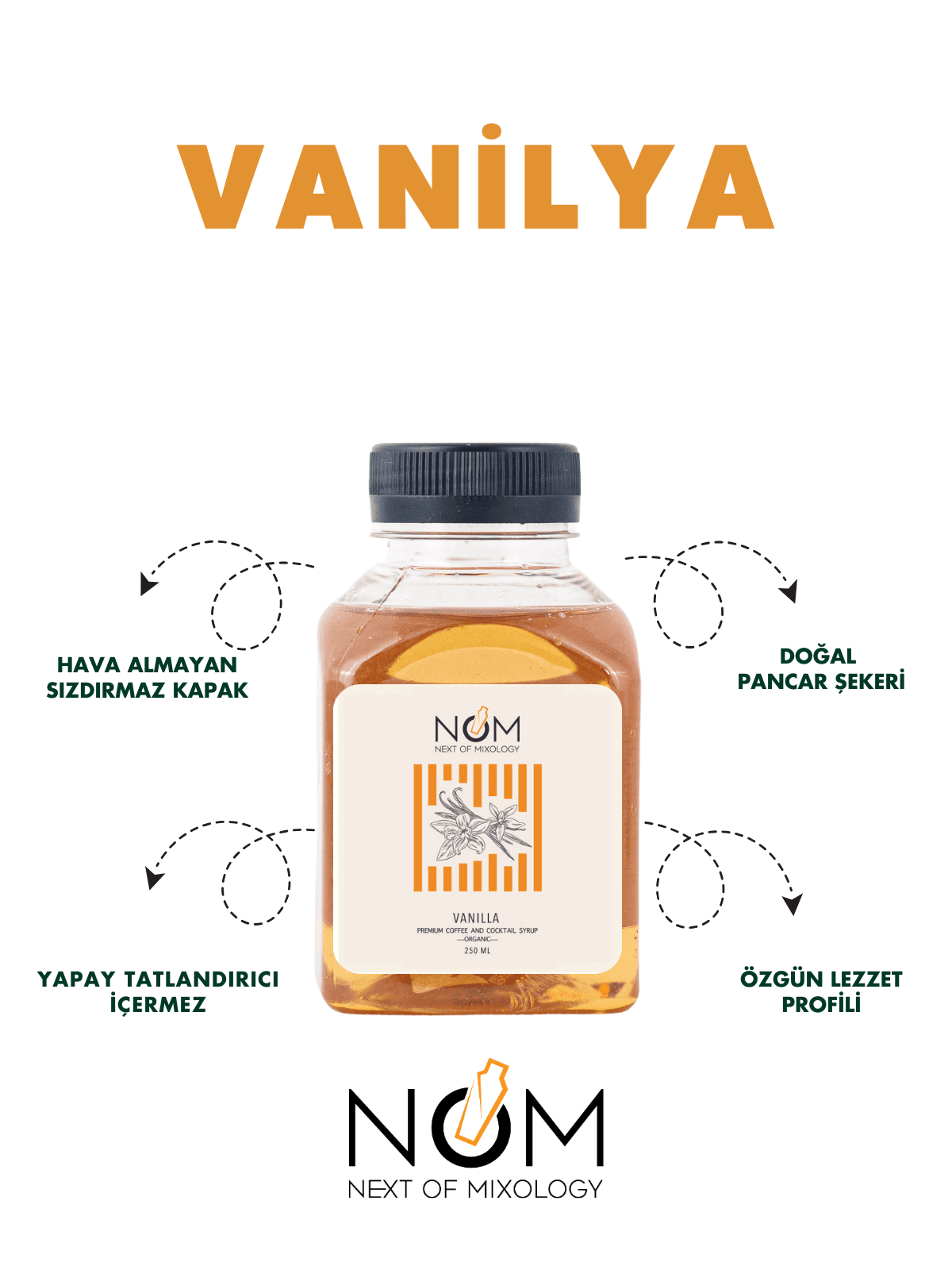 Vanilya Şurubu 250 ml