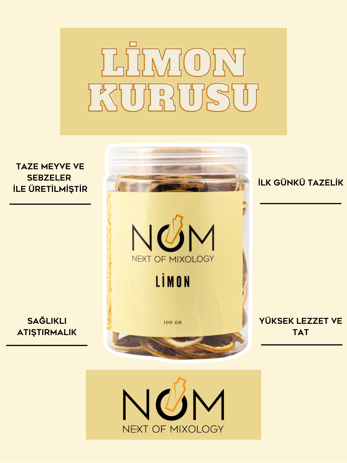 Limon Kurusu 100 gr