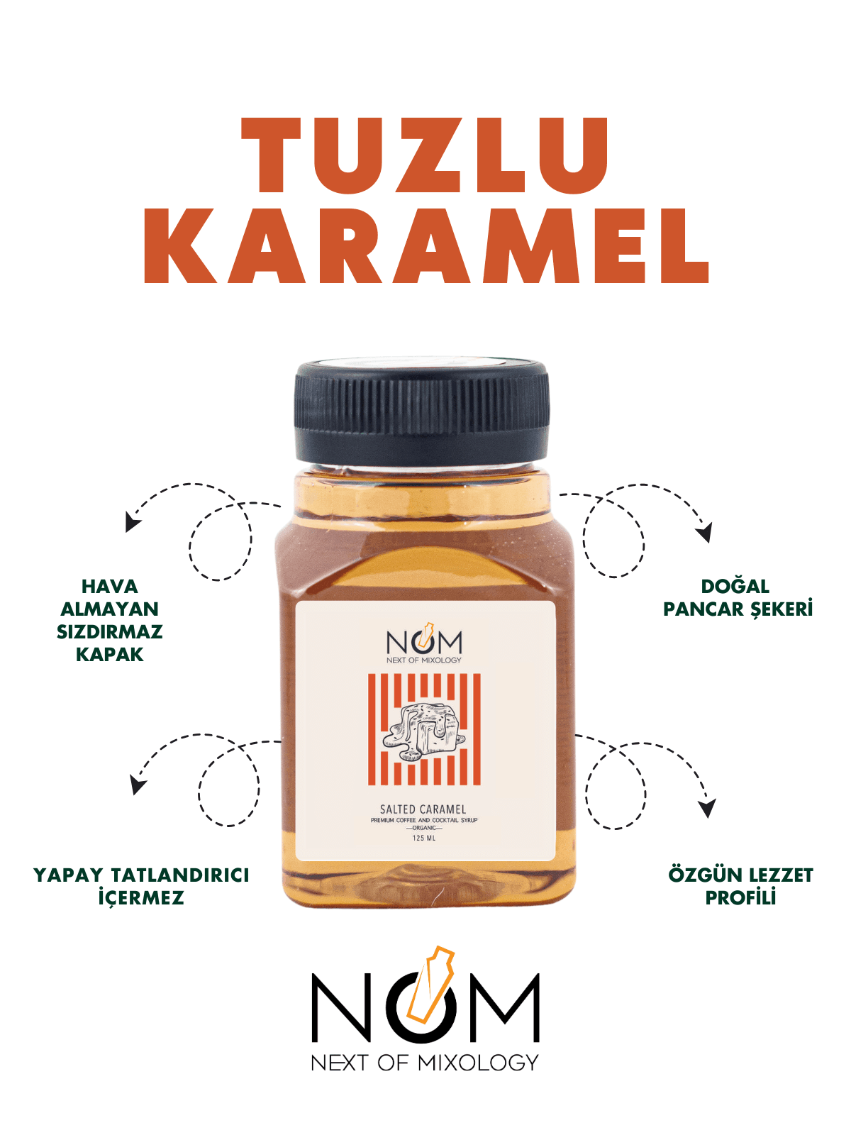 Tuzlu Karamel Şurubu 125 ml