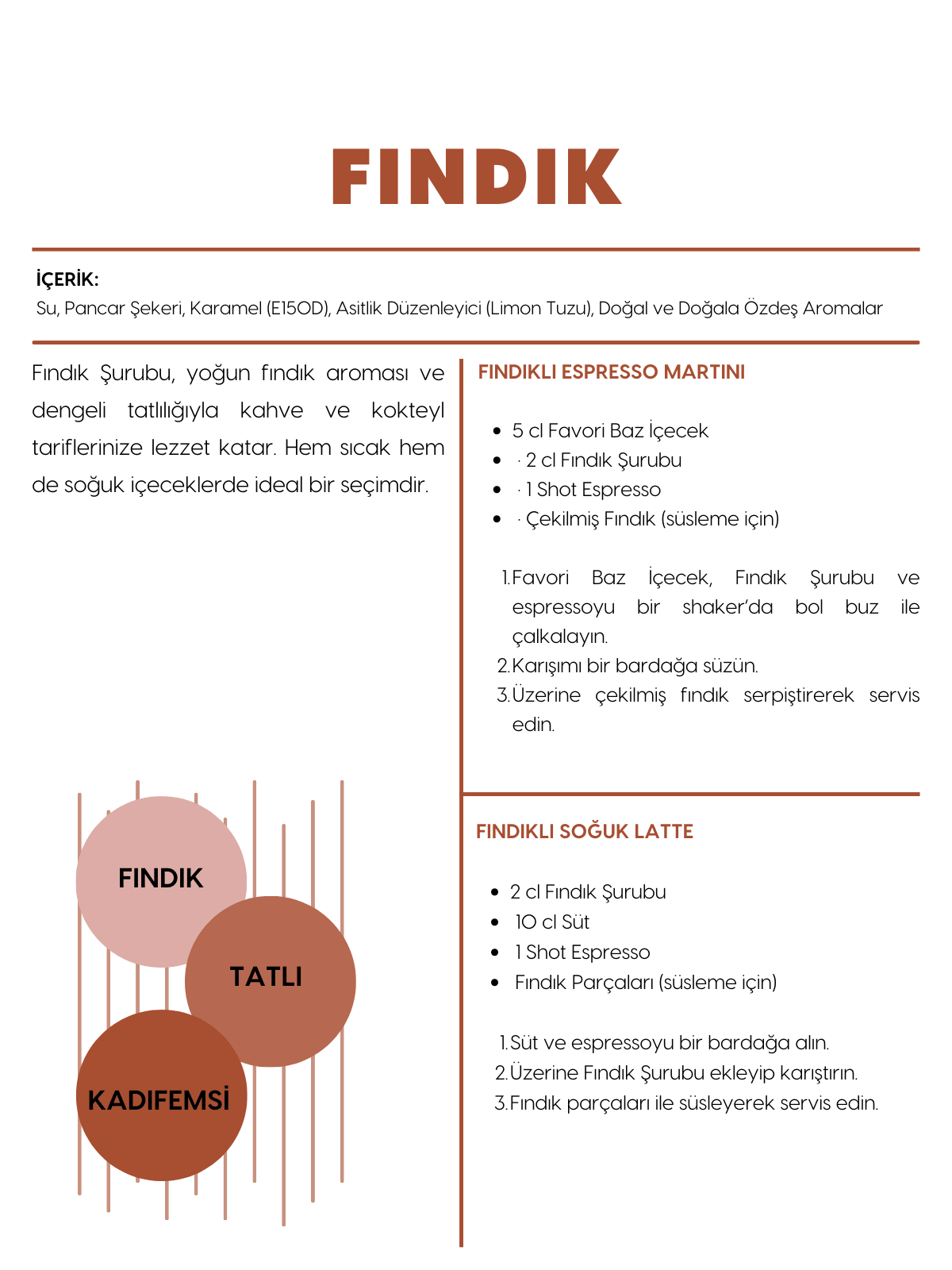 Fındık Şurubu 500 ml