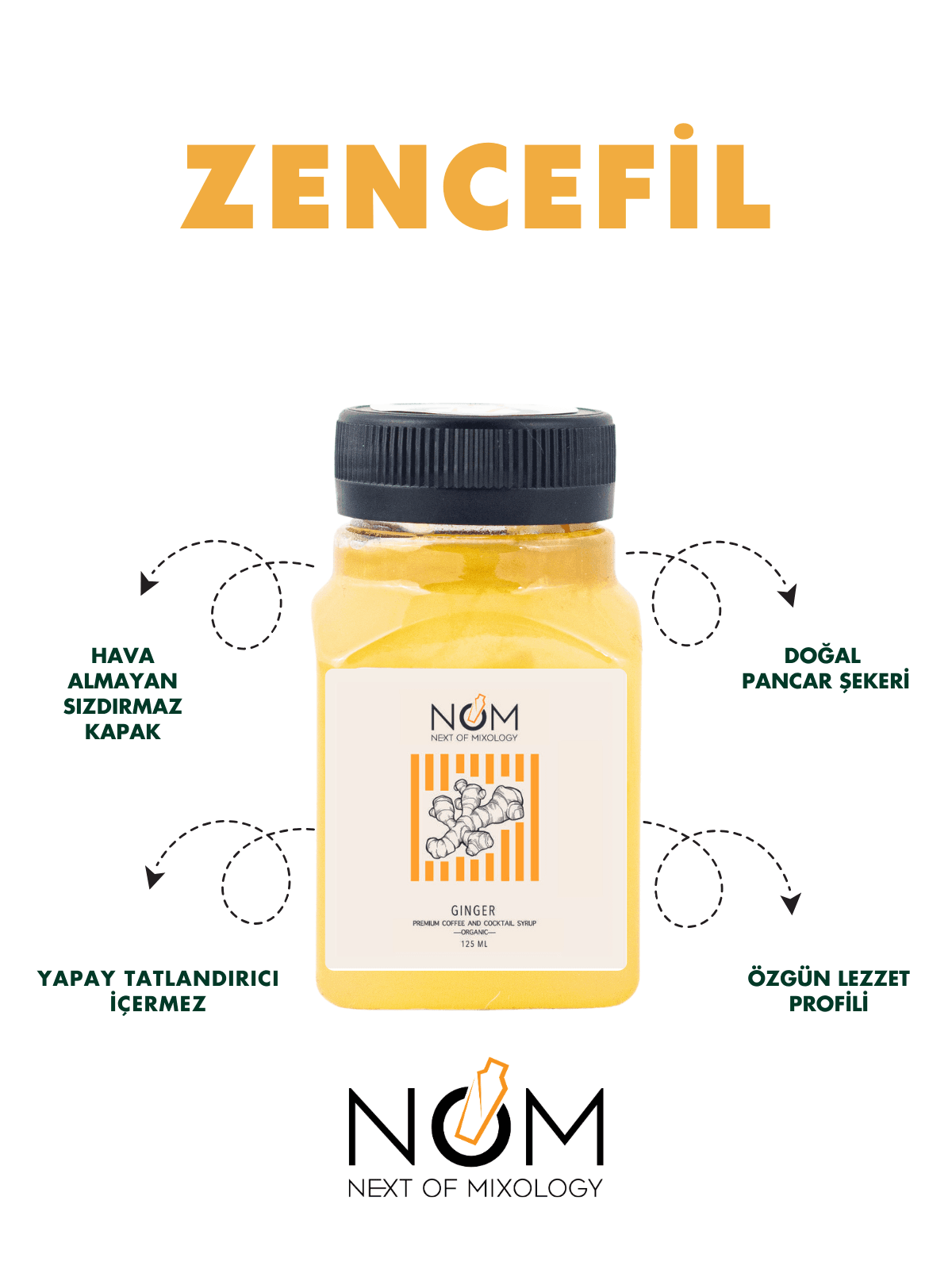 Zencefil Şurubu 125 ml