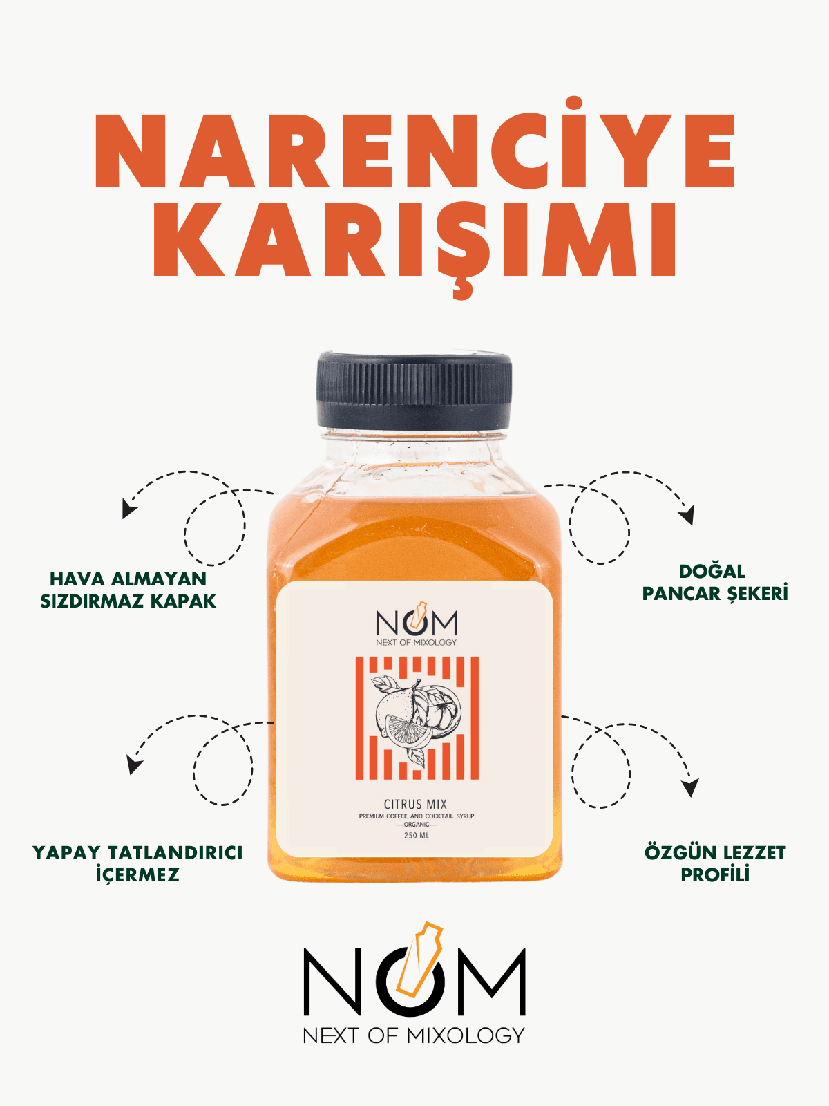 Narenciye Karışımı Şurubu 250 ml