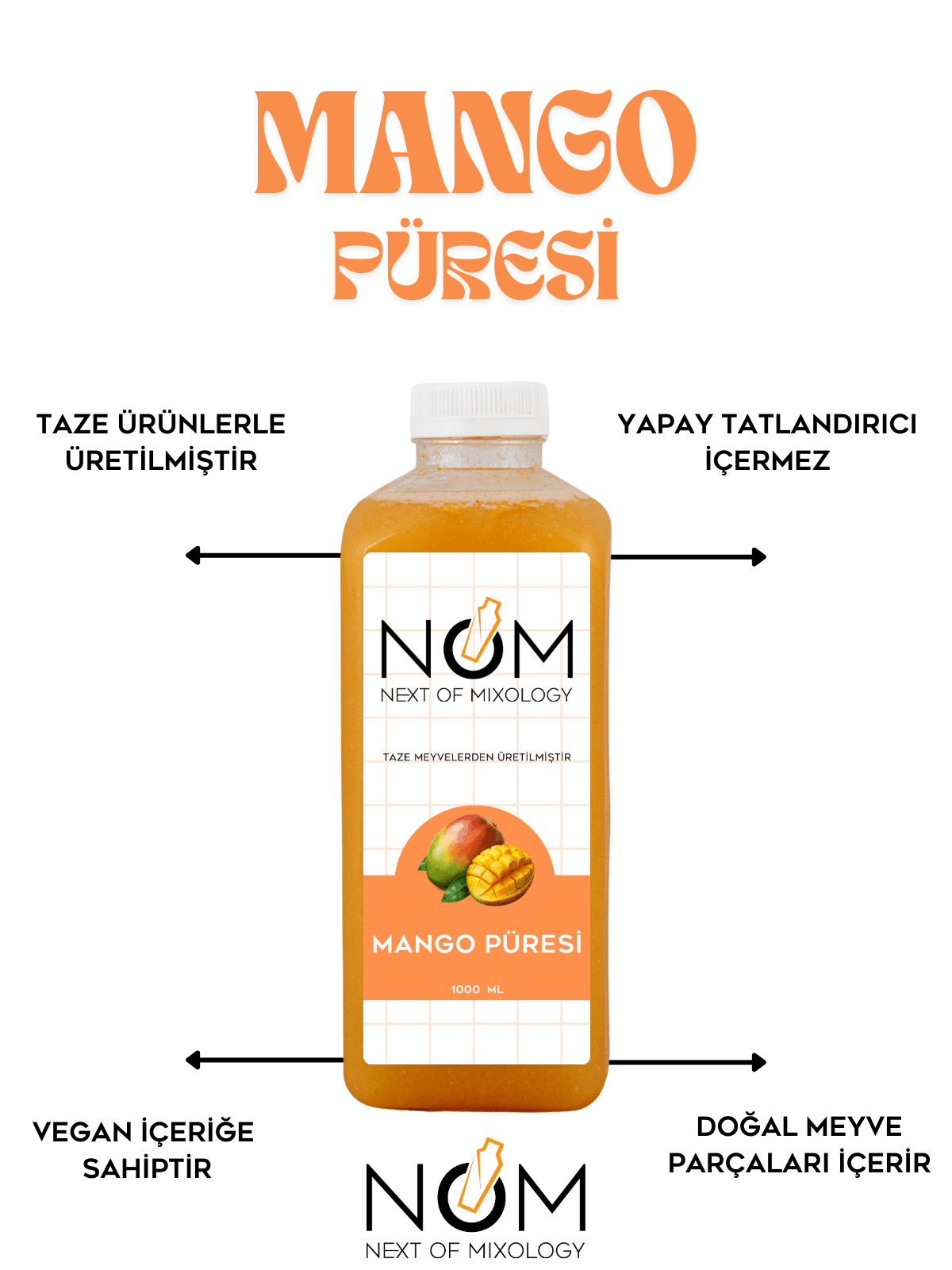 Mango Püresi 1000 ml