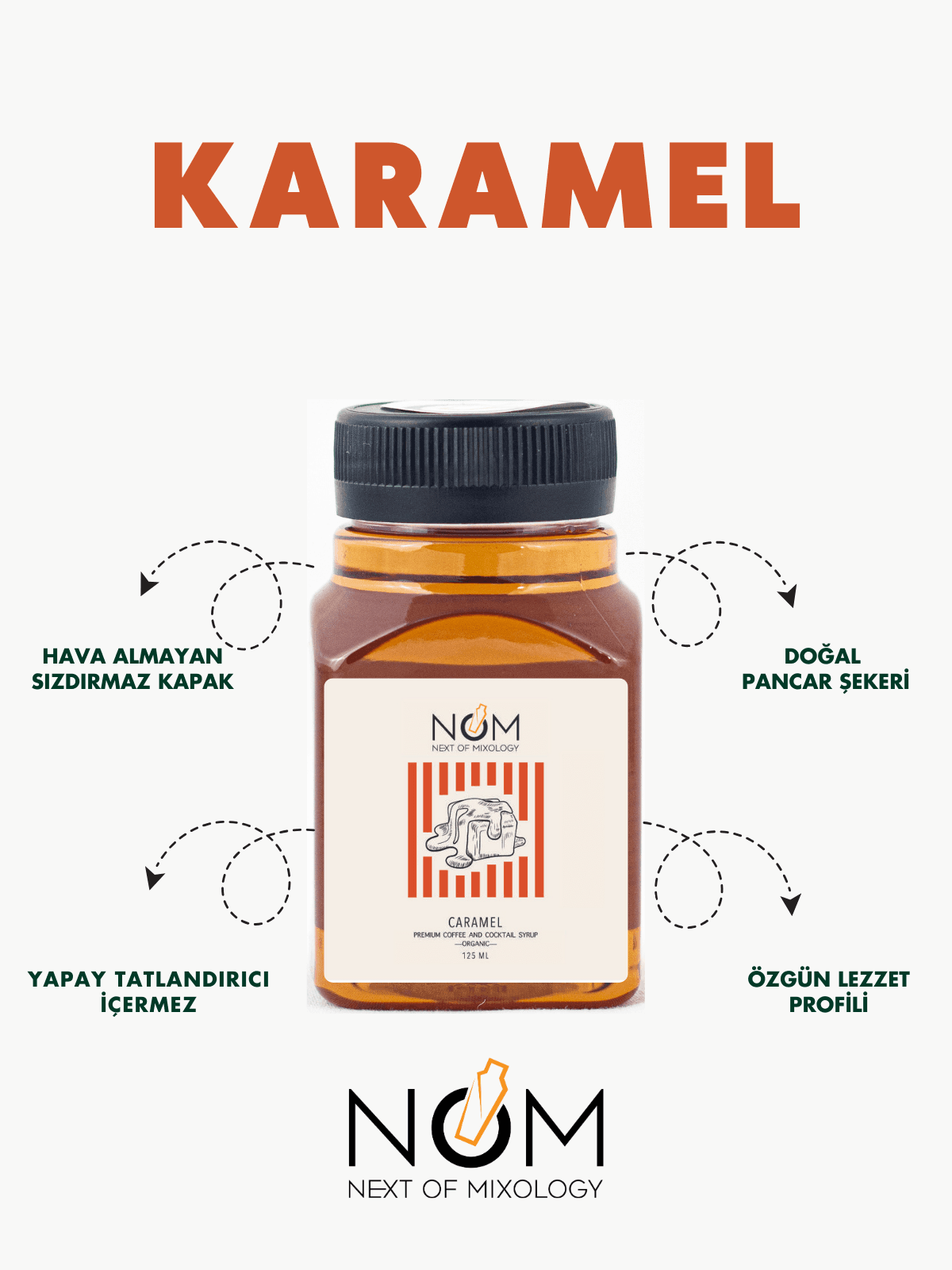 Karamel Şurubu 125 ml