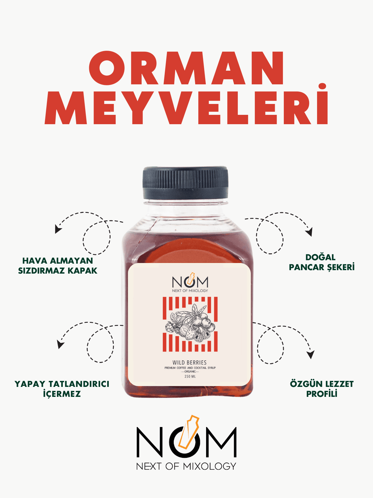 Orman Meyveleri Şurubu 250 ml