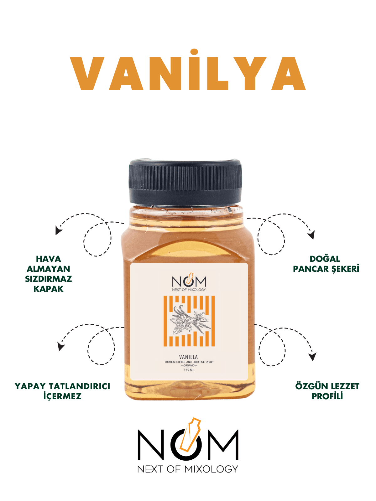 Vanilya Şurubu 125 ml