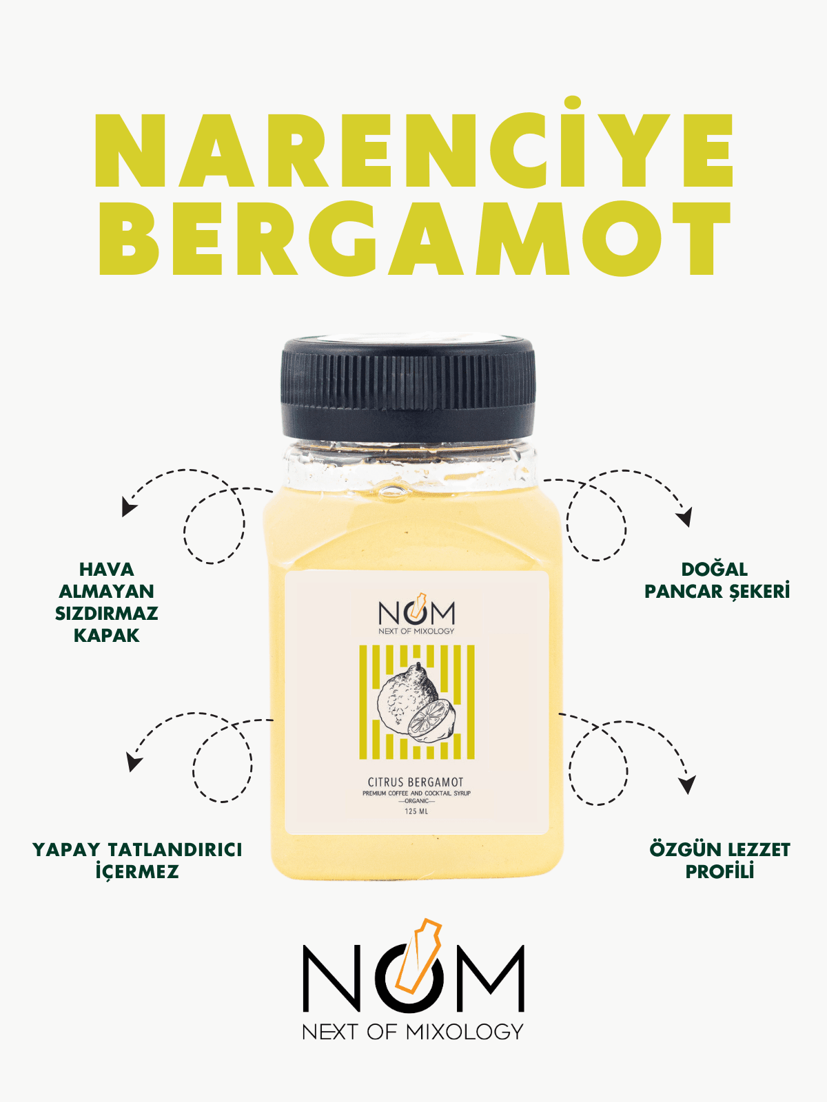 Narenciye Bergamot Şurubu 125 ml