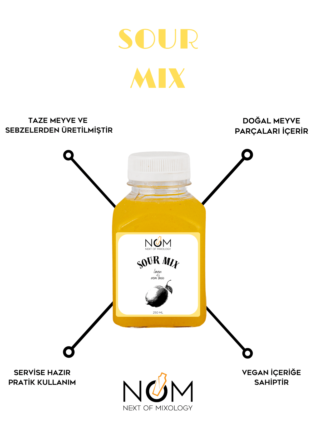 Sour Cocktail Mix 250 ml