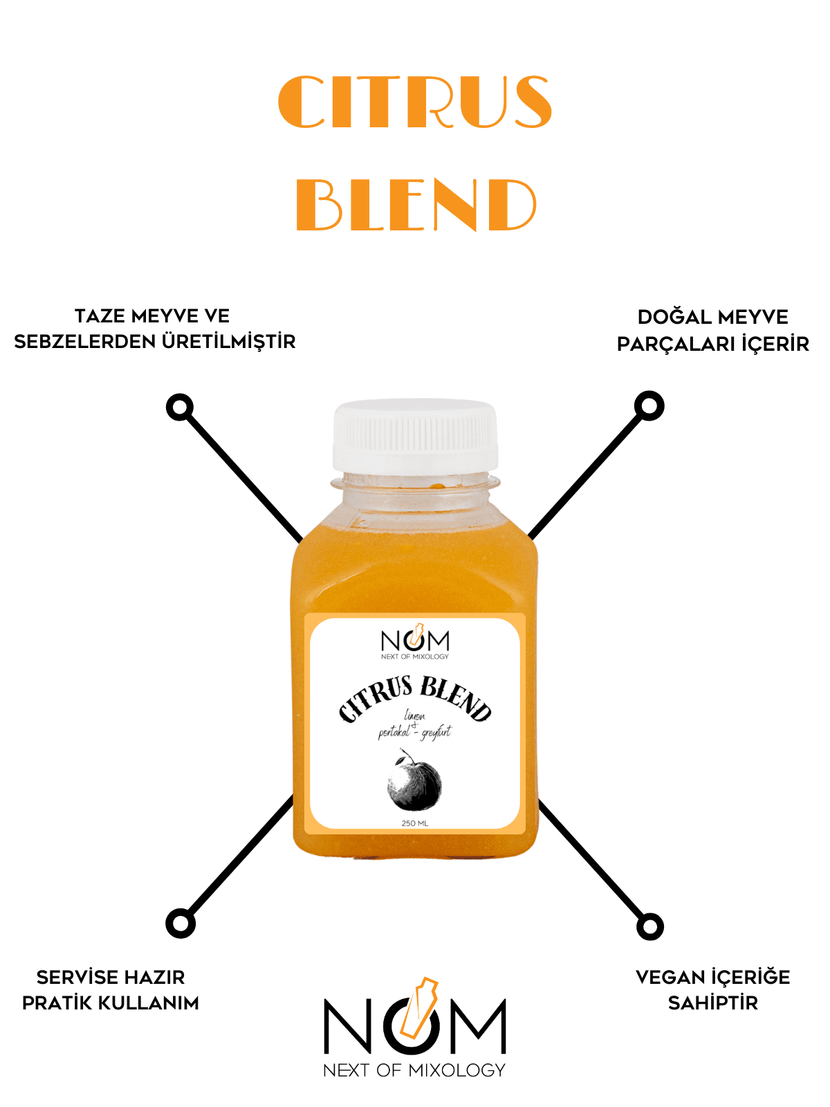 Citrus Blend Cocktail Mix 250 ml