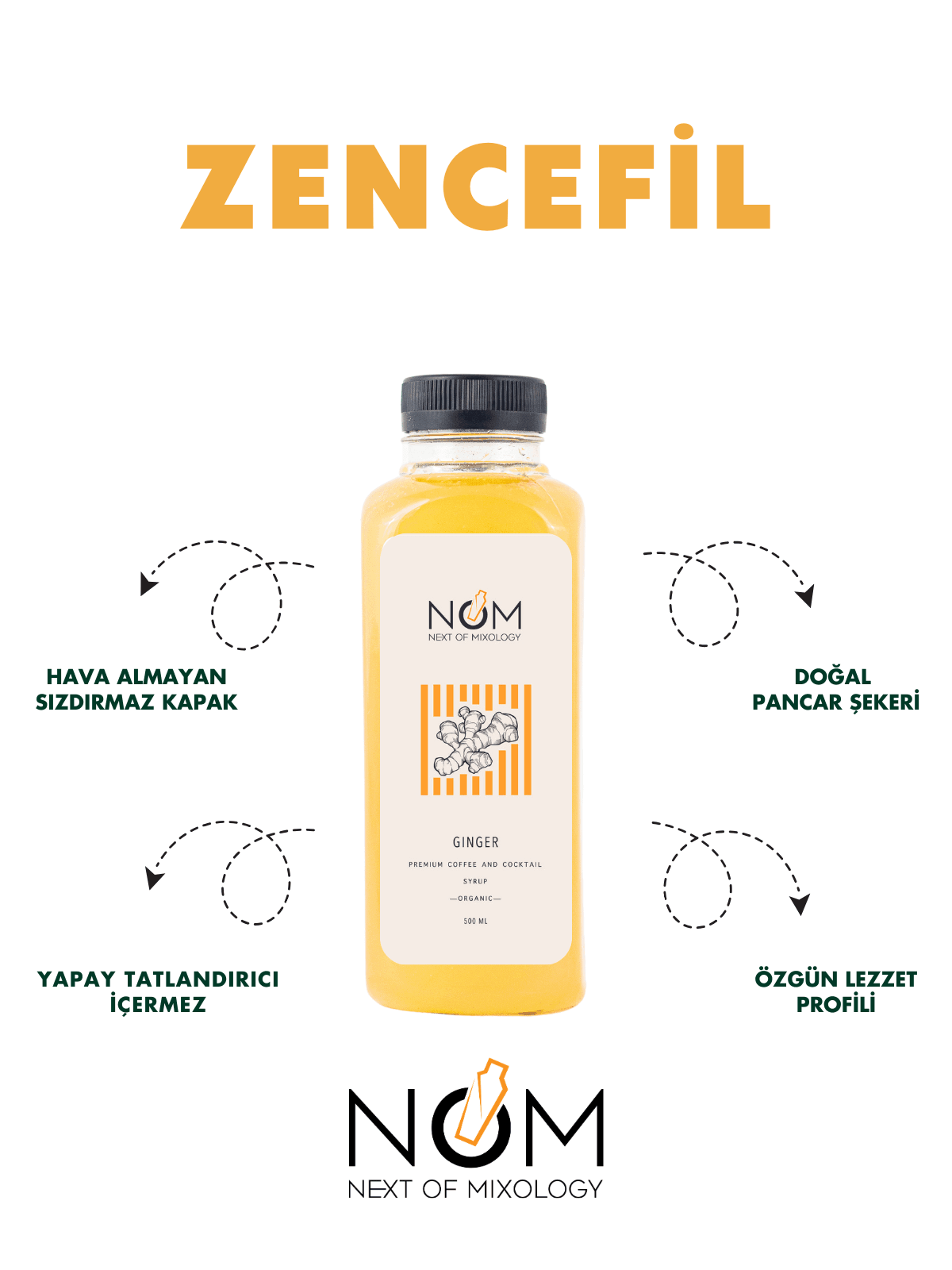 Zencefil Şurubu 500 ml