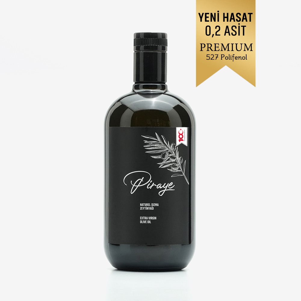 Premium Soğuk Sıkım Natürel Sızma Zeytinyağı 500 ml