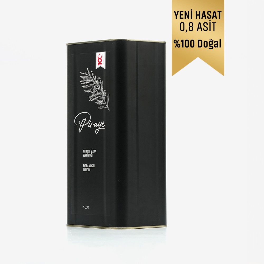 Soğuk Sıkım Natürel Sızma Zeytinyağı 5 Litre