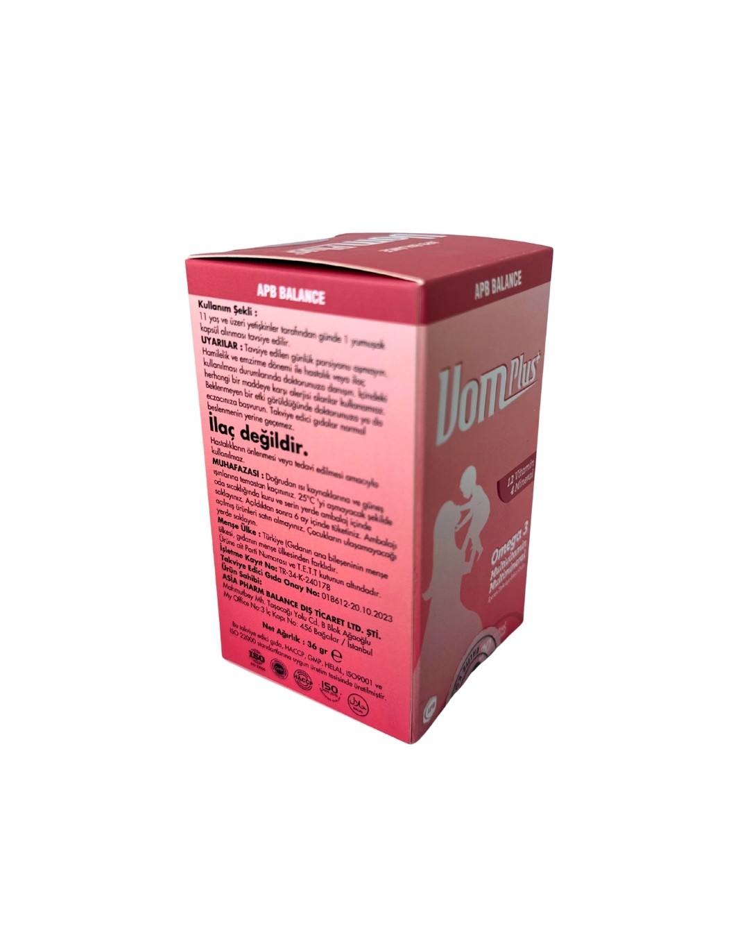 Asia Pharm Balance Vom Plus 30 Soft Gel