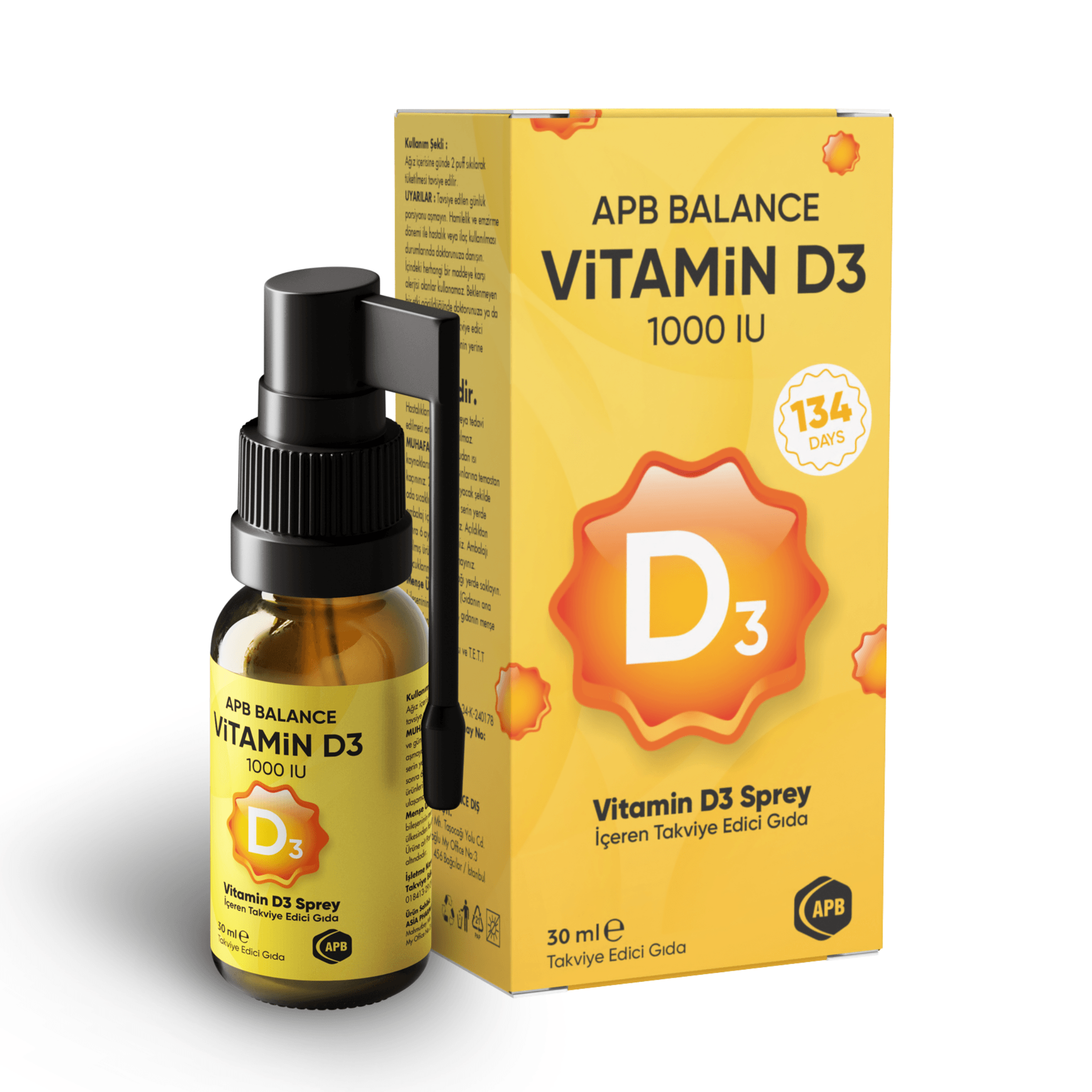 VİTAMİN D3 1000 IU 30 ML