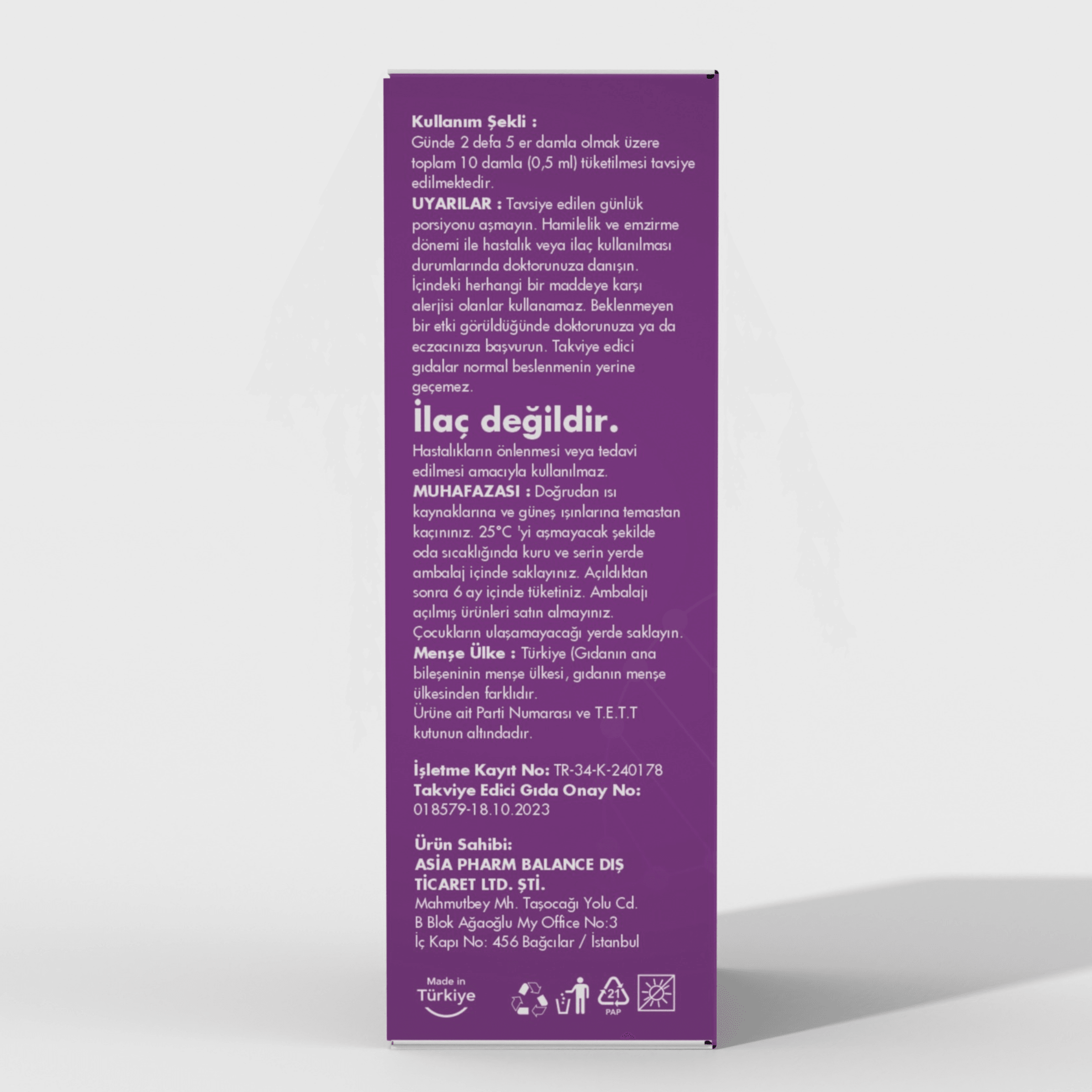 PROBİYOTİC 20 ML DAMLA
