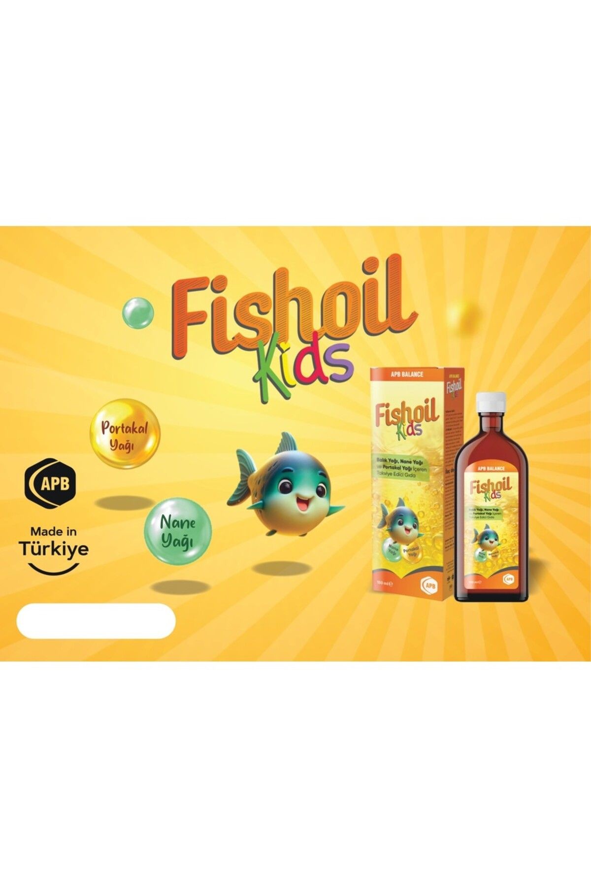 Apb Balance Fıshoıl Kıds 150 ml