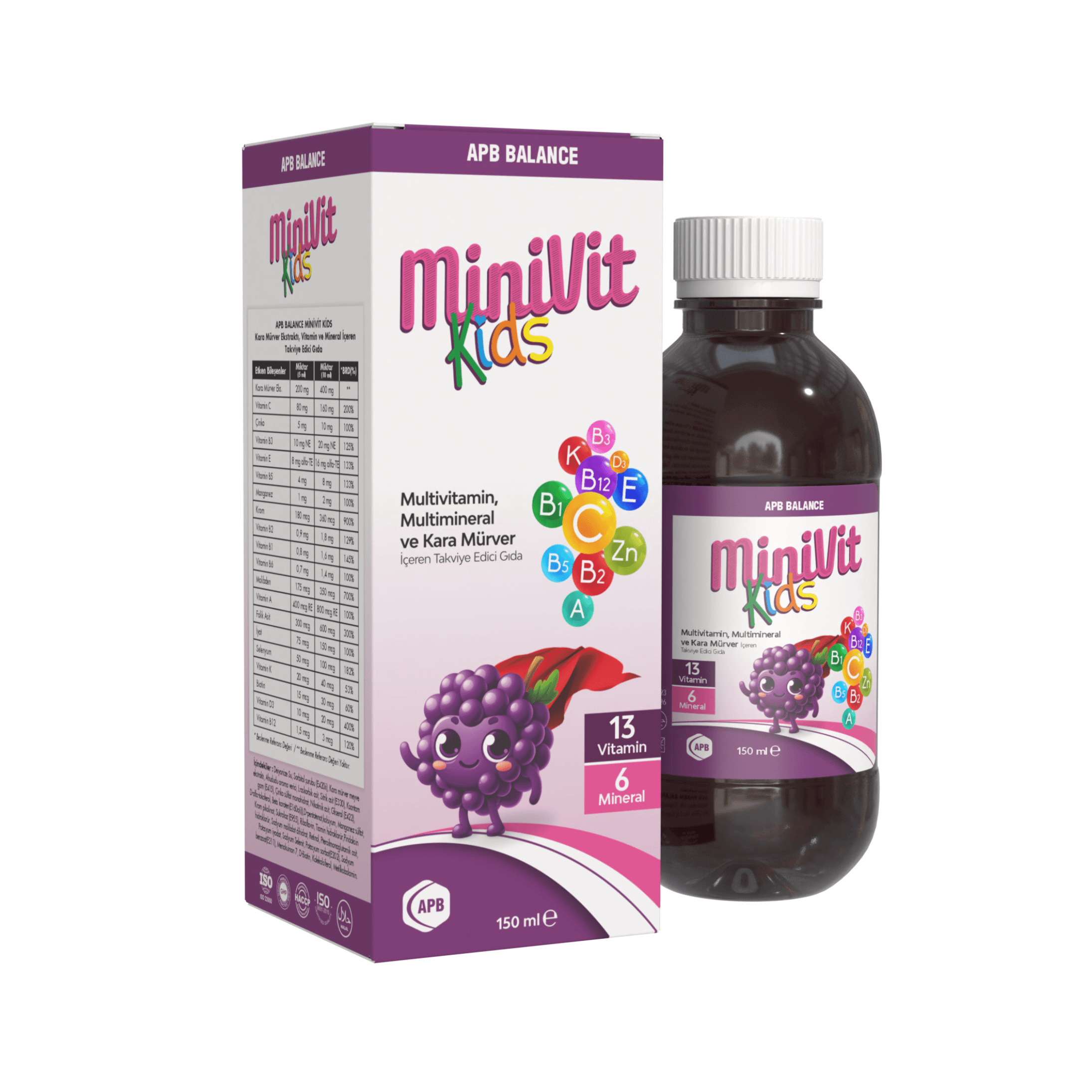 APB Balance Minivit Kids 150 ML
