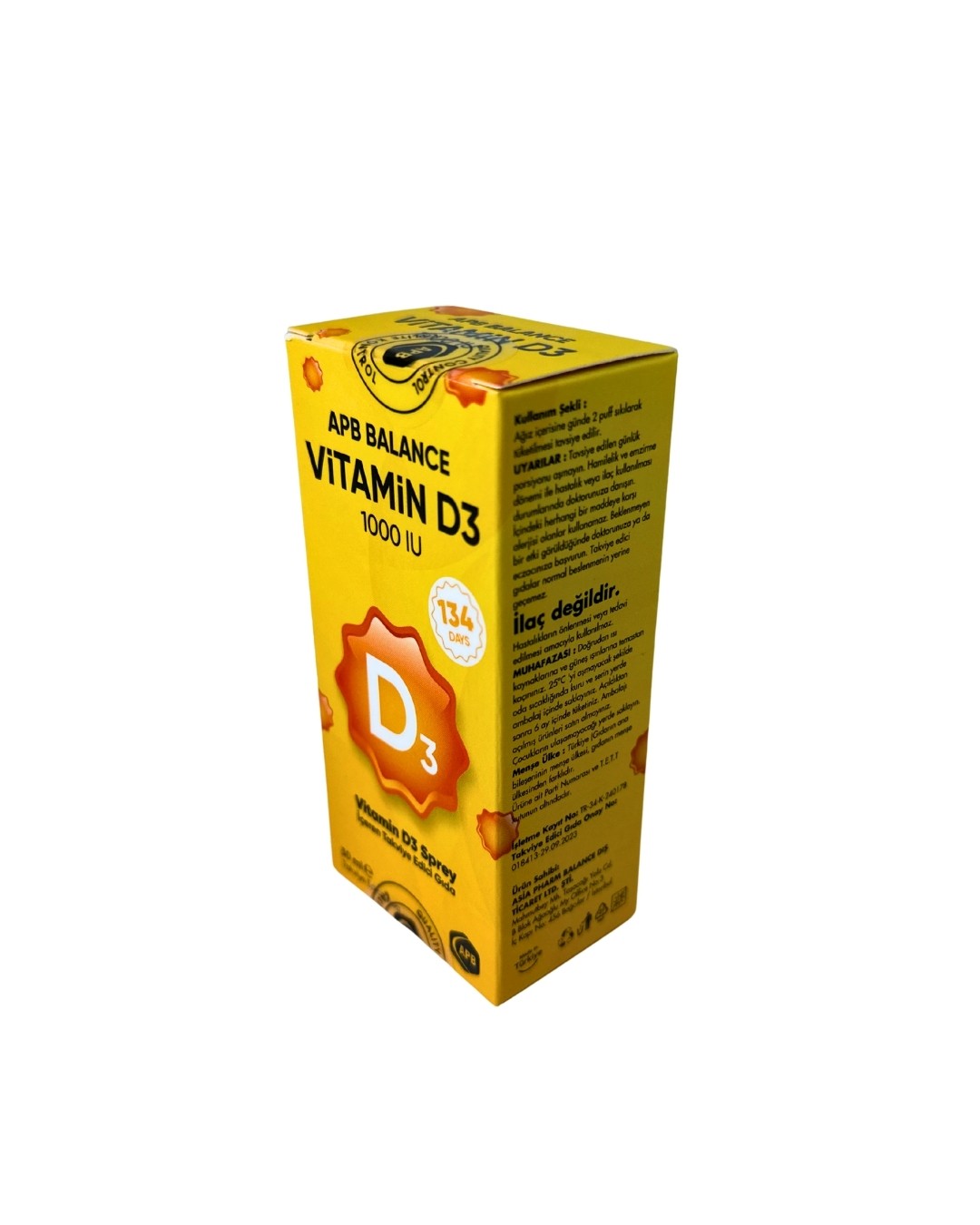 VİTAMİN D3 1000 IU 30 ML