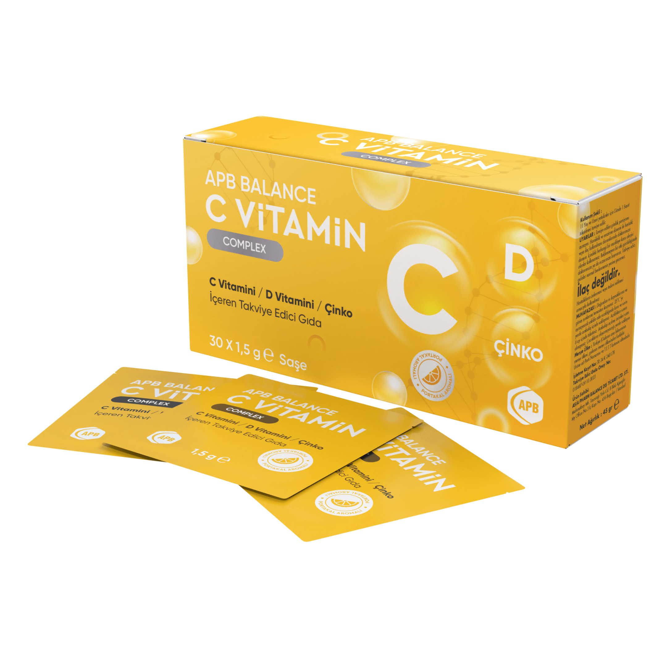 APB BALANCE C COMPLEX VİTAMİN 30 ŞASE