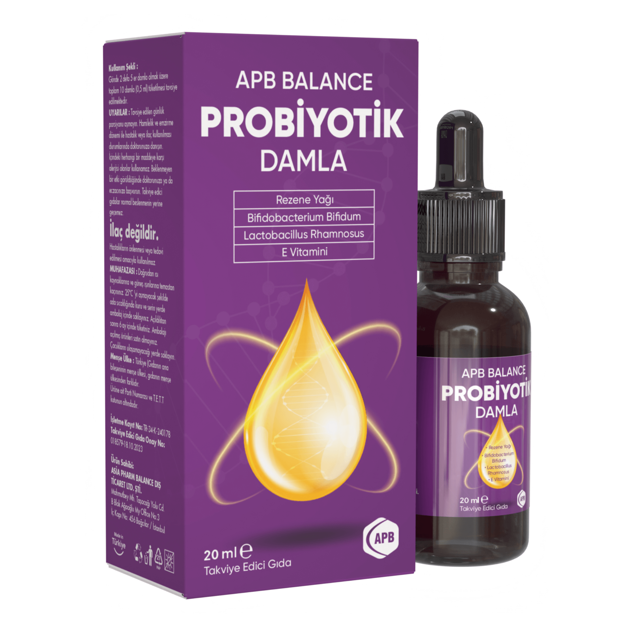 PROBİYOTİC 20 ML DAMLA