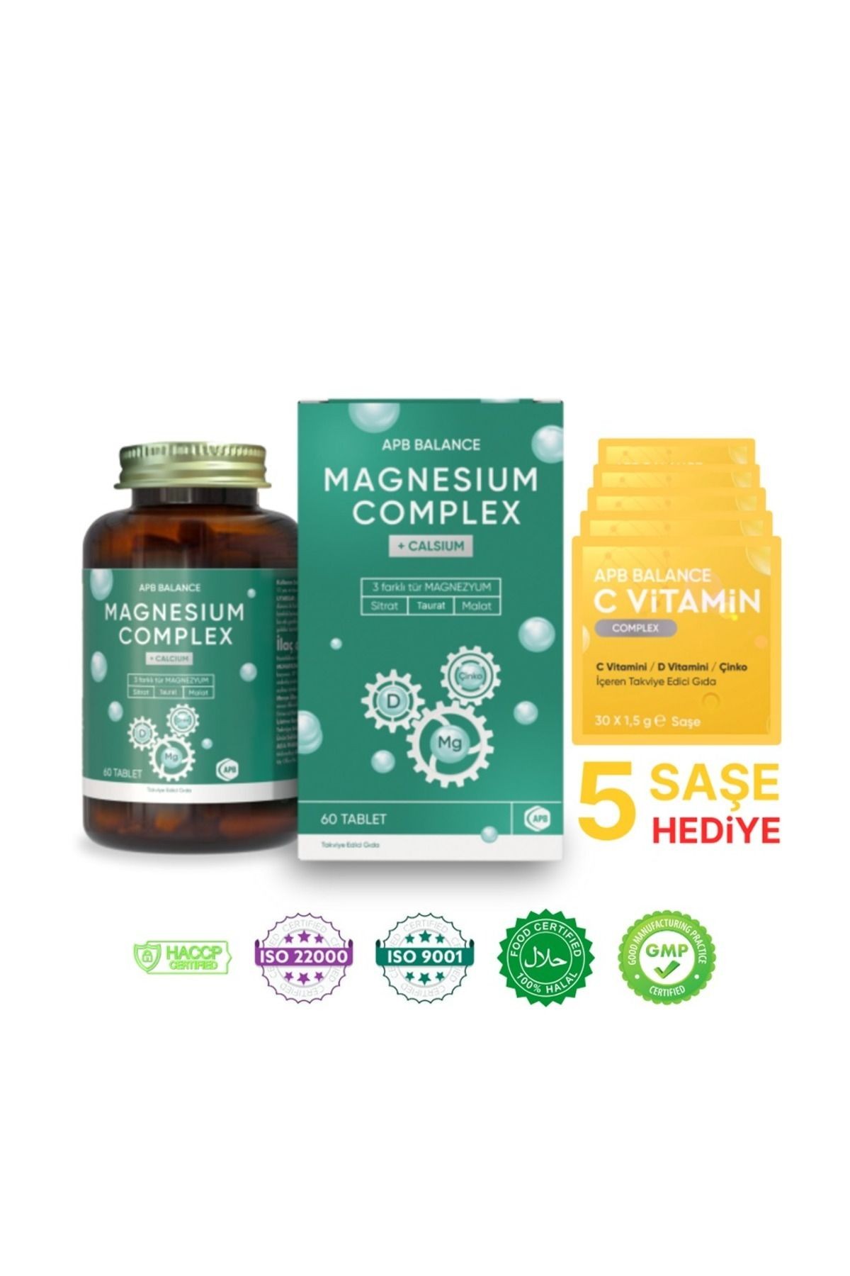 APB BALANCE MAGNEZYUM COMPLEX 60 TABLET