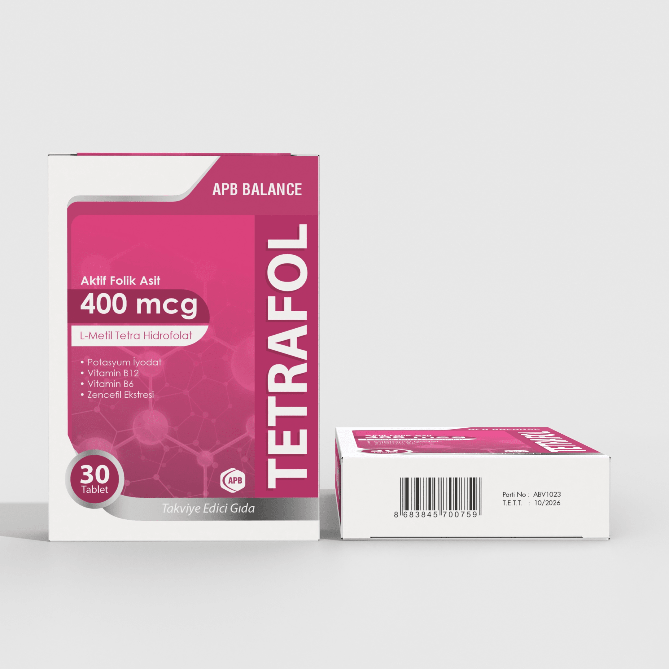 Folik Asit Tetrafol - 30 Tablet