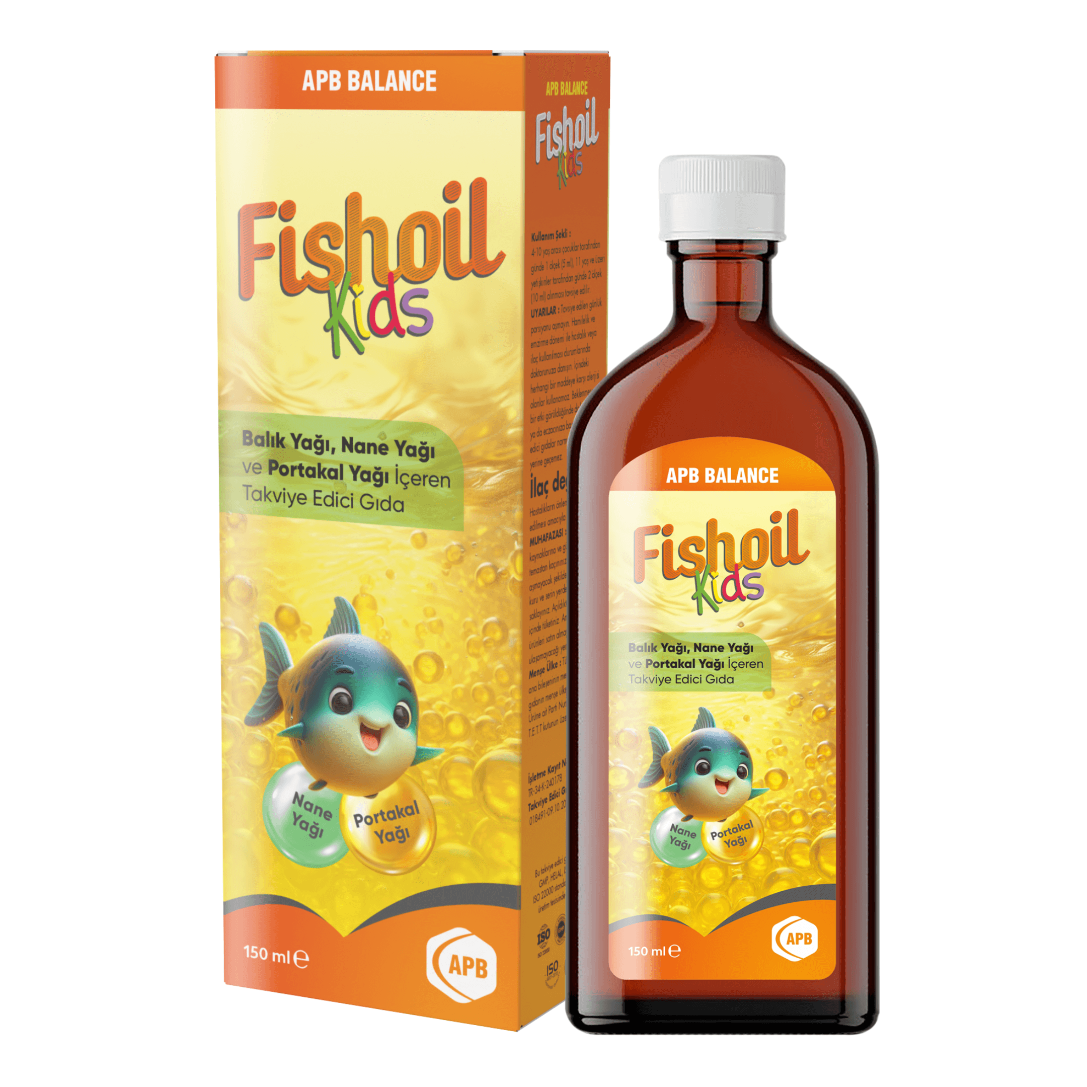 Apb Balance Fıshoıl Kıds 150 ml