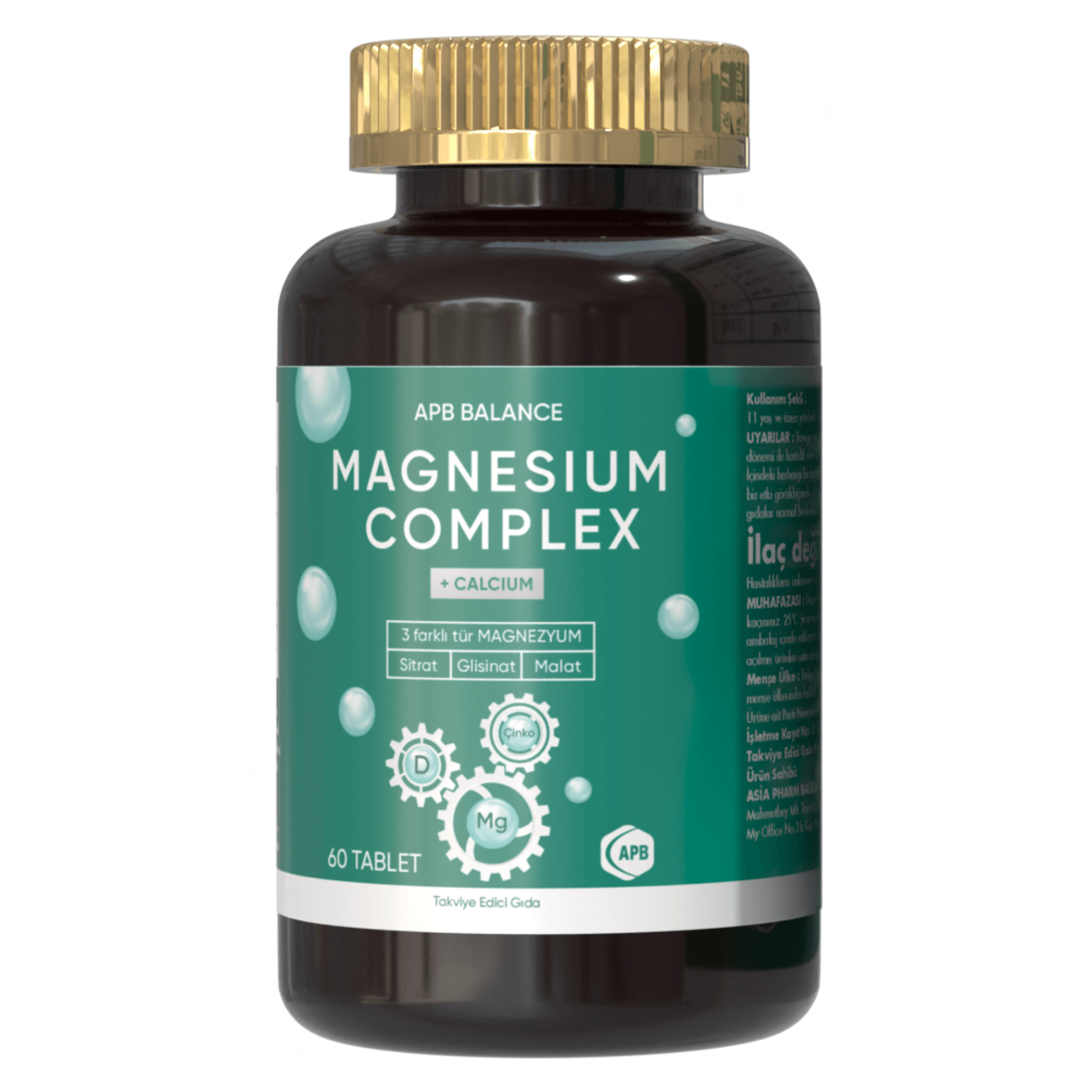 APB BALANCE MAGNEZYUM COMPLEX 60 TABLET