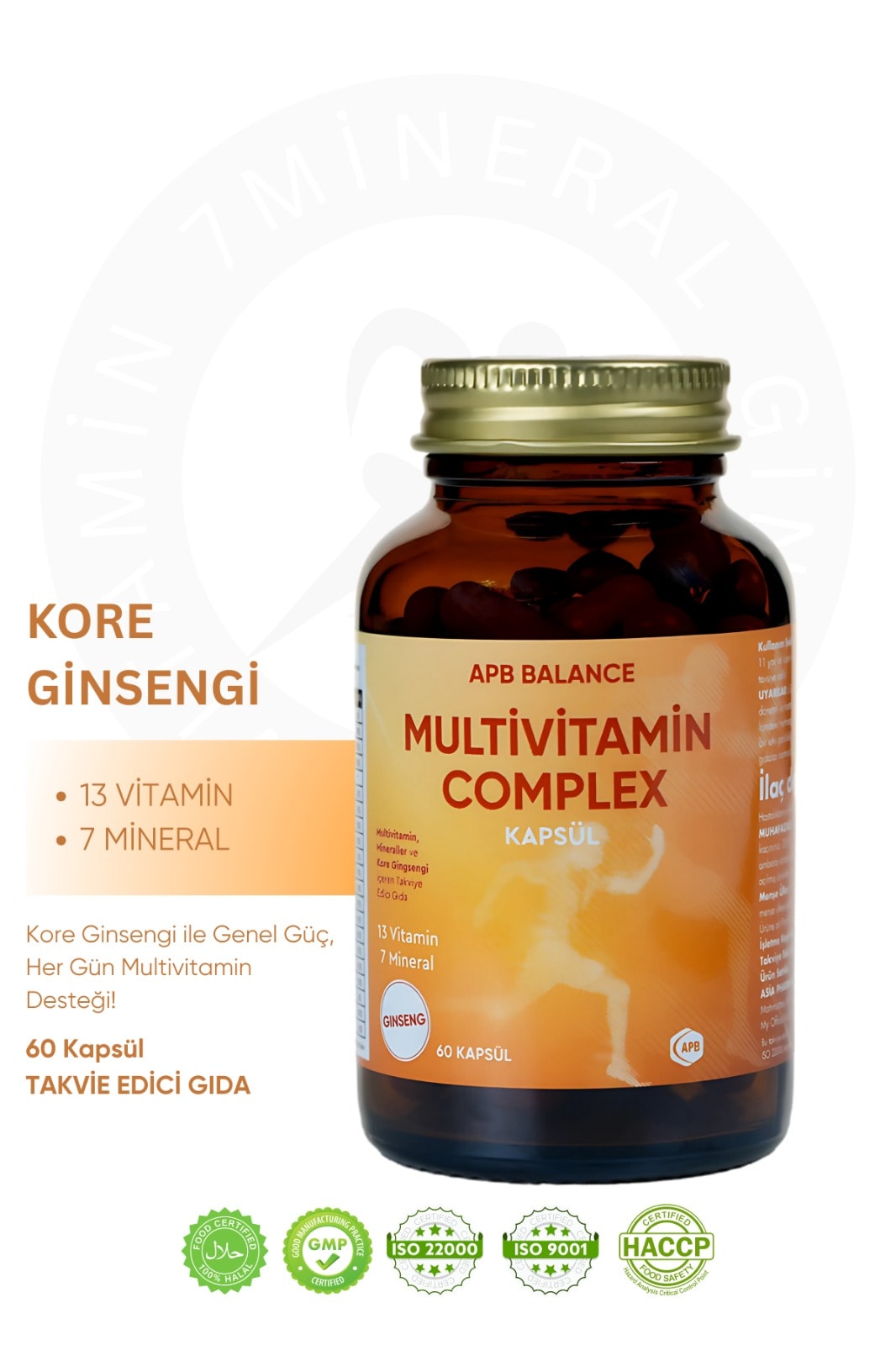 Asia Pharm Balance Multivitamin Komplex 60 Cap.