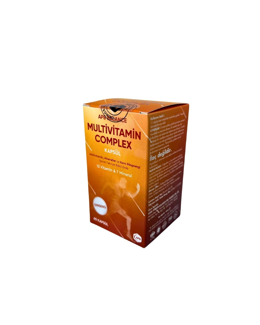 Asia Pharm Balance Multivitamin Komplex 60 Cap.