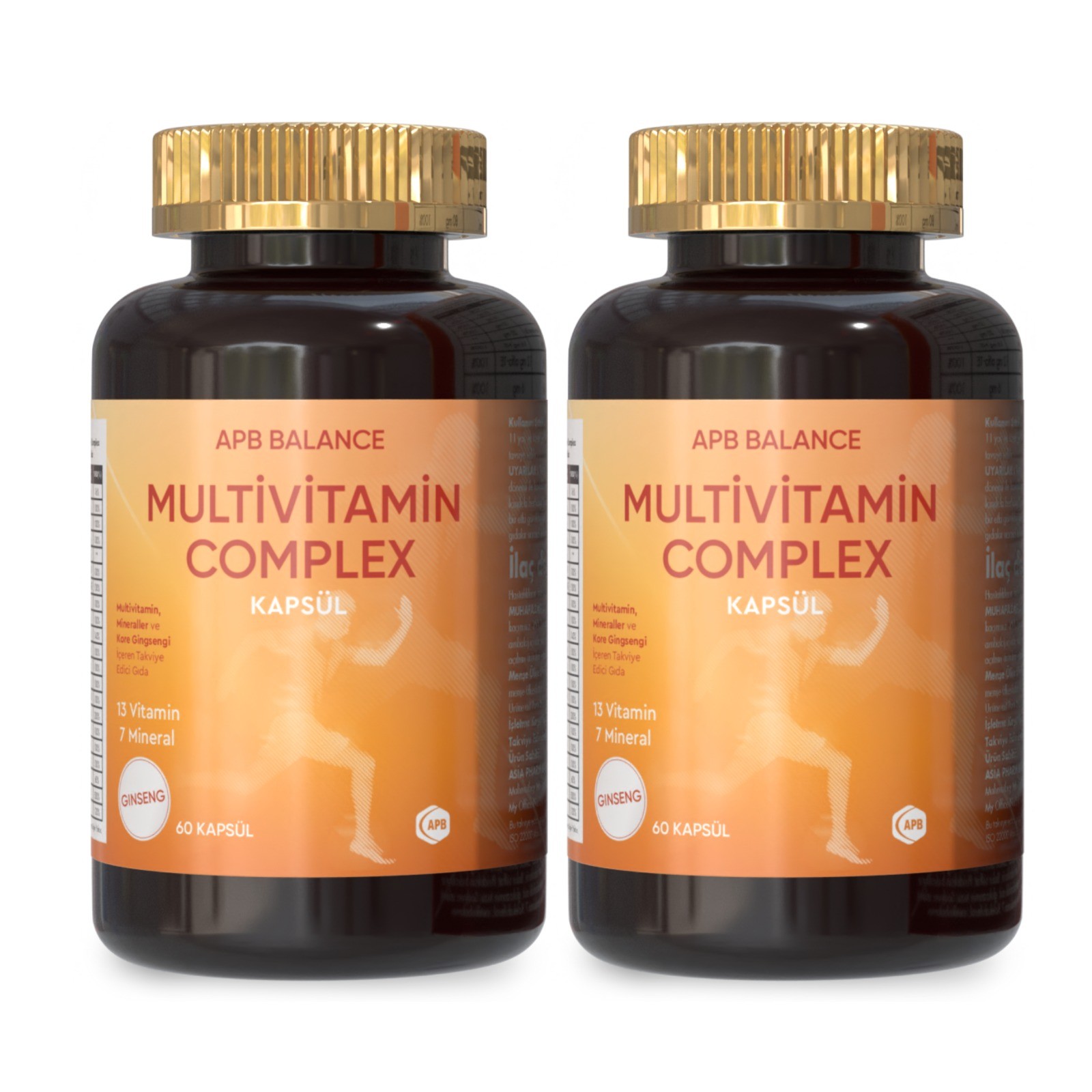 APB ASİA PHARM BALANCE MULTİVİTAMİN COMPEX 2'li Avantaj Paketi