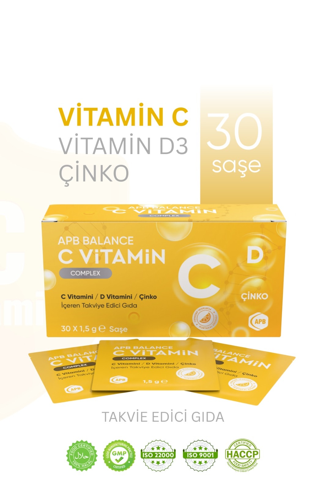 APB BALANCE C COMPLEX VİTAMİN 30 ŞASE