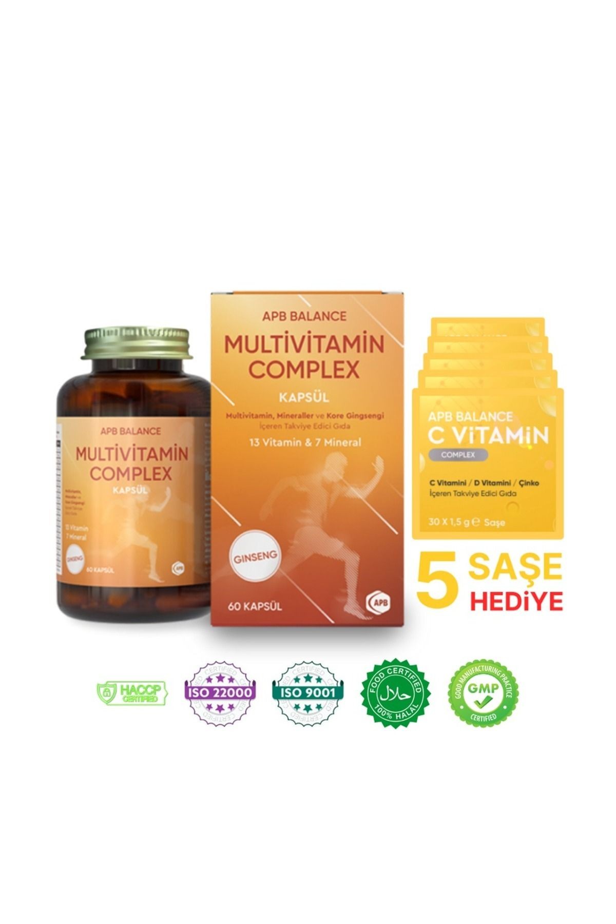 Asia Pharm Balance Multivitamin Komplex 60 Cap.
