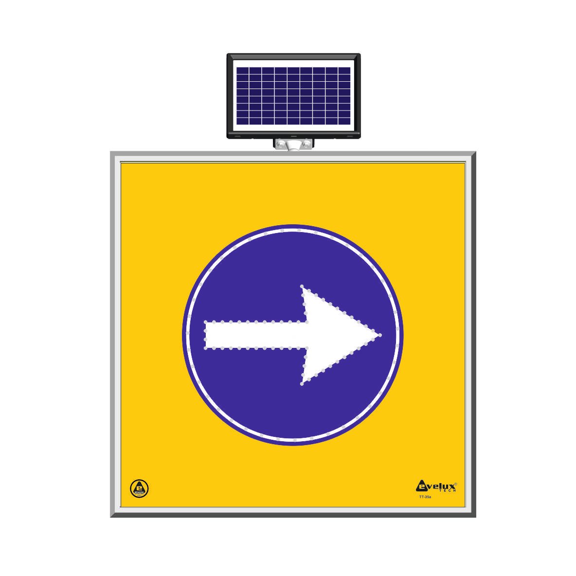 Solar LED’li Yol Bakım Levhası 11700 S-LD – Ş15