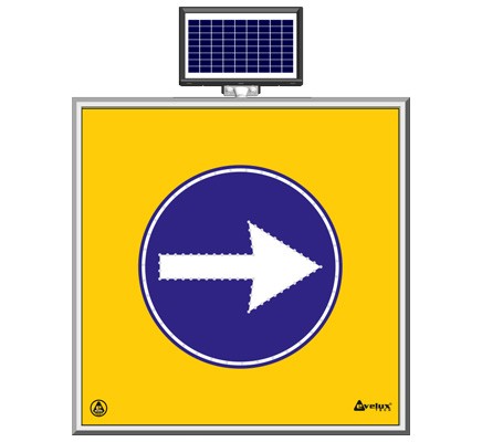 Solar LED'li Yol Bakım Levhaları (AL) 11600 S-LD Ş15