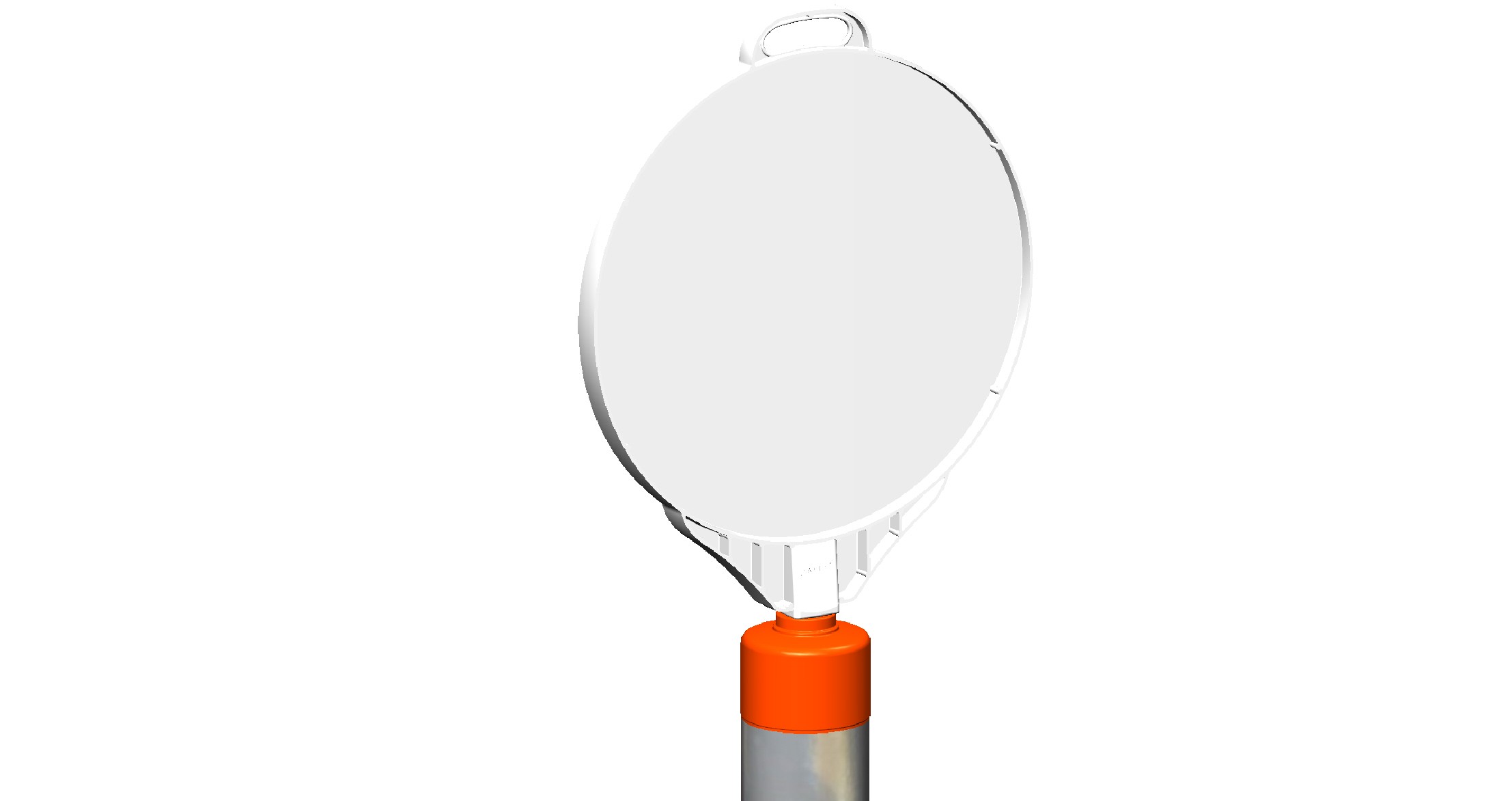 Şerit Ayırıcı Esnek Delinatör (Soketli) TPU 12243 UB R 75 cm