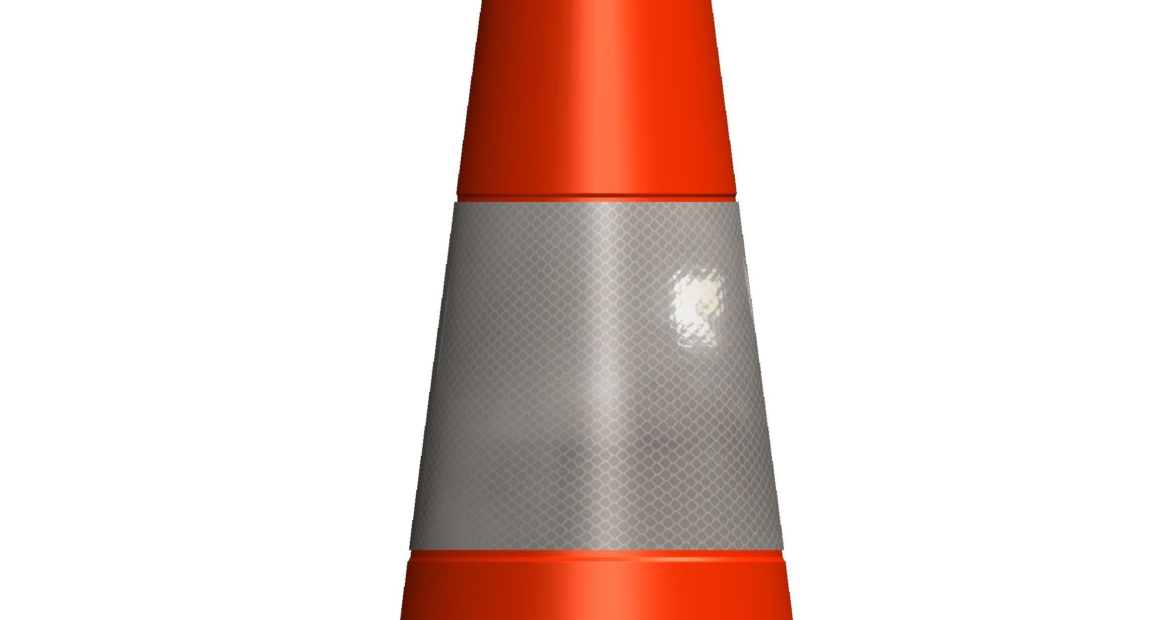 Trafik Konisi PVC 12331 TK R2 90 cm