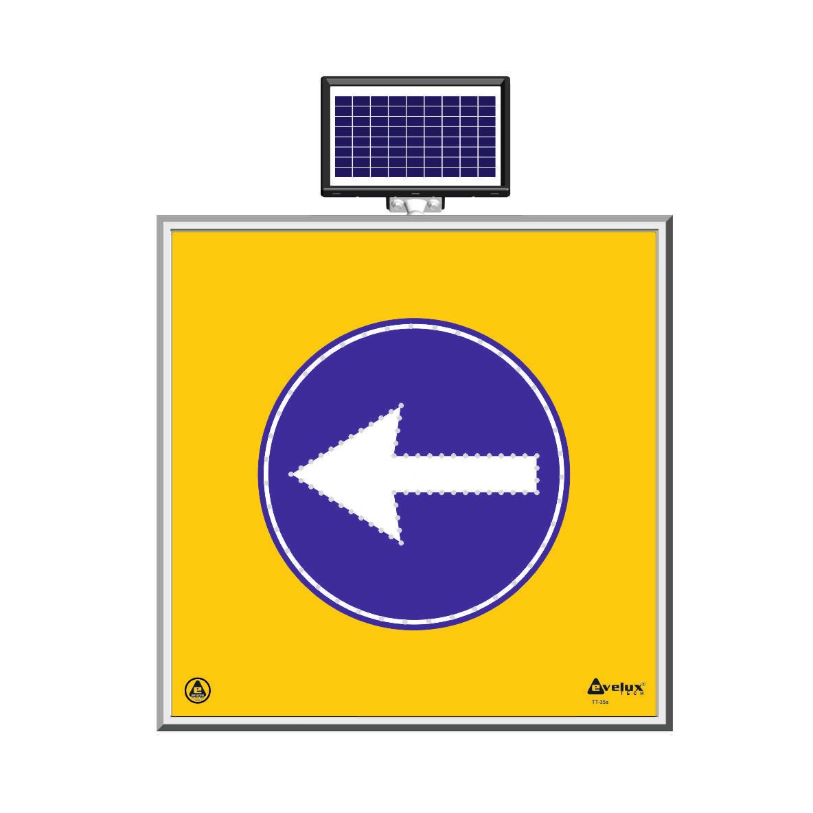 Solar LED’li Yol Bakım Levhası 11700 S-LD – Ş14