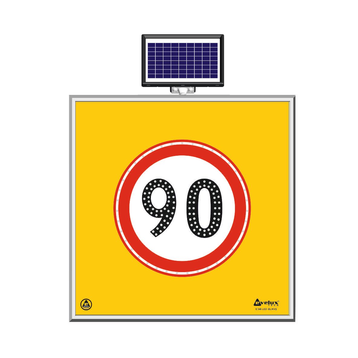 Solar LED’li Yol Bakım Levhası 11700 S-LD – Ş8