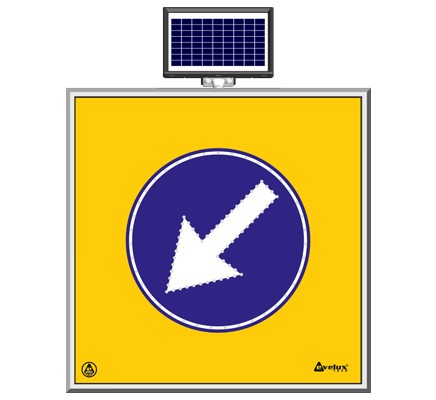 Solar LED'li Yol Bakım Levhaları (AL) 11600 S-LD Ş17