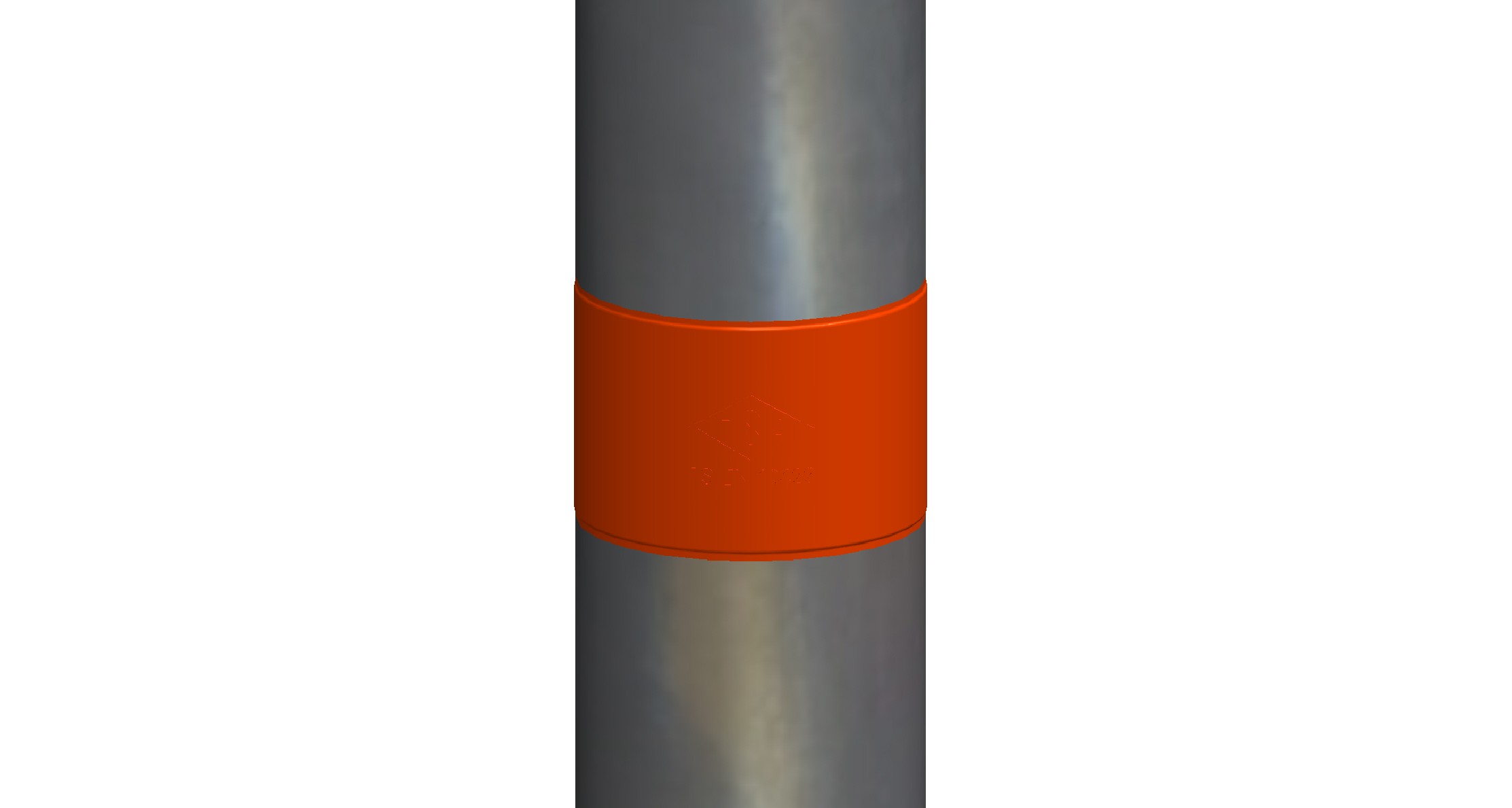Şerit Ayırıcı Esnek Delinatör (Soketli) TPU 12281 UB R 70 cm